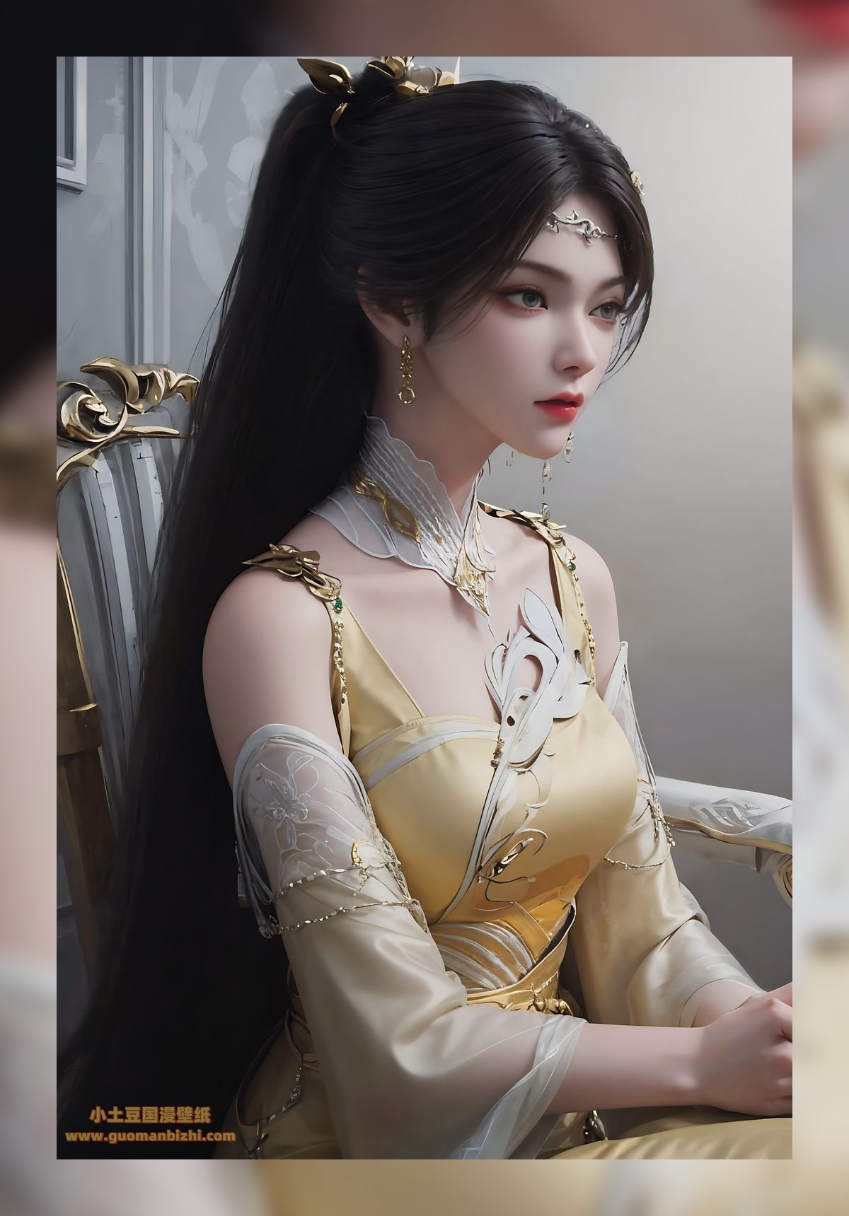 优秀作品素材诛仙金瓶儿超清晰6k图包壁纸