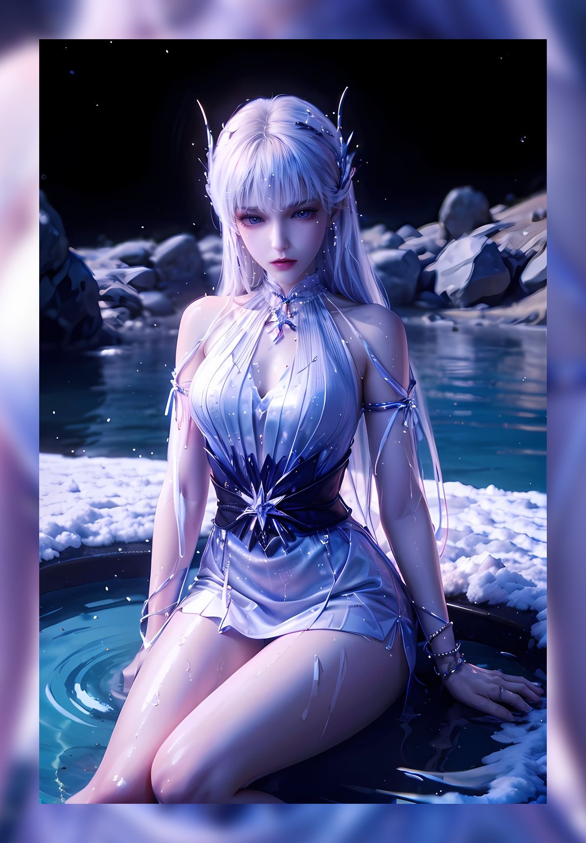 国潮ai作品神印王座圣采儿超清晰6k壁纸打包