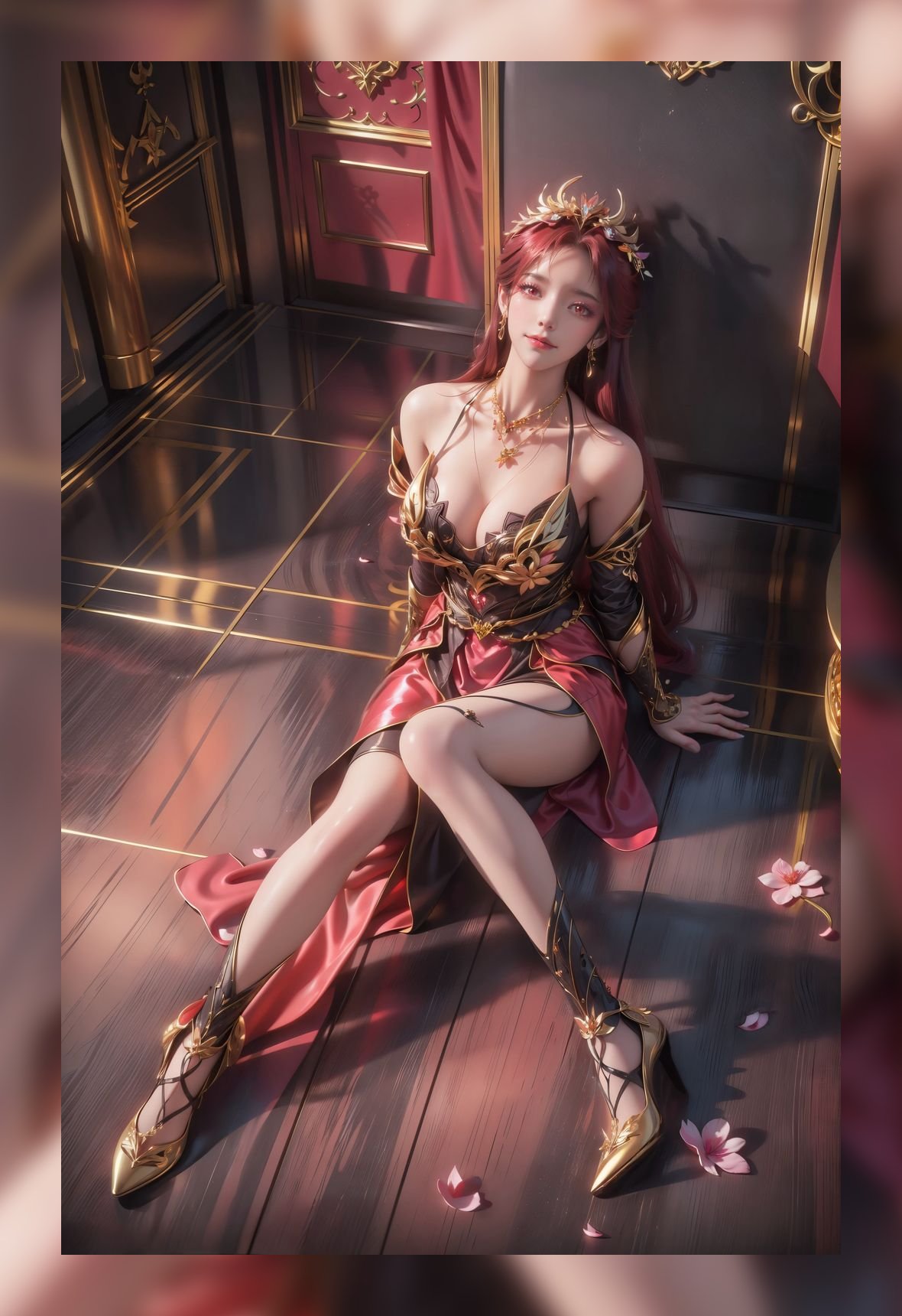 精美的ai绘画百炼成神毒血夫人高清6k合集下载