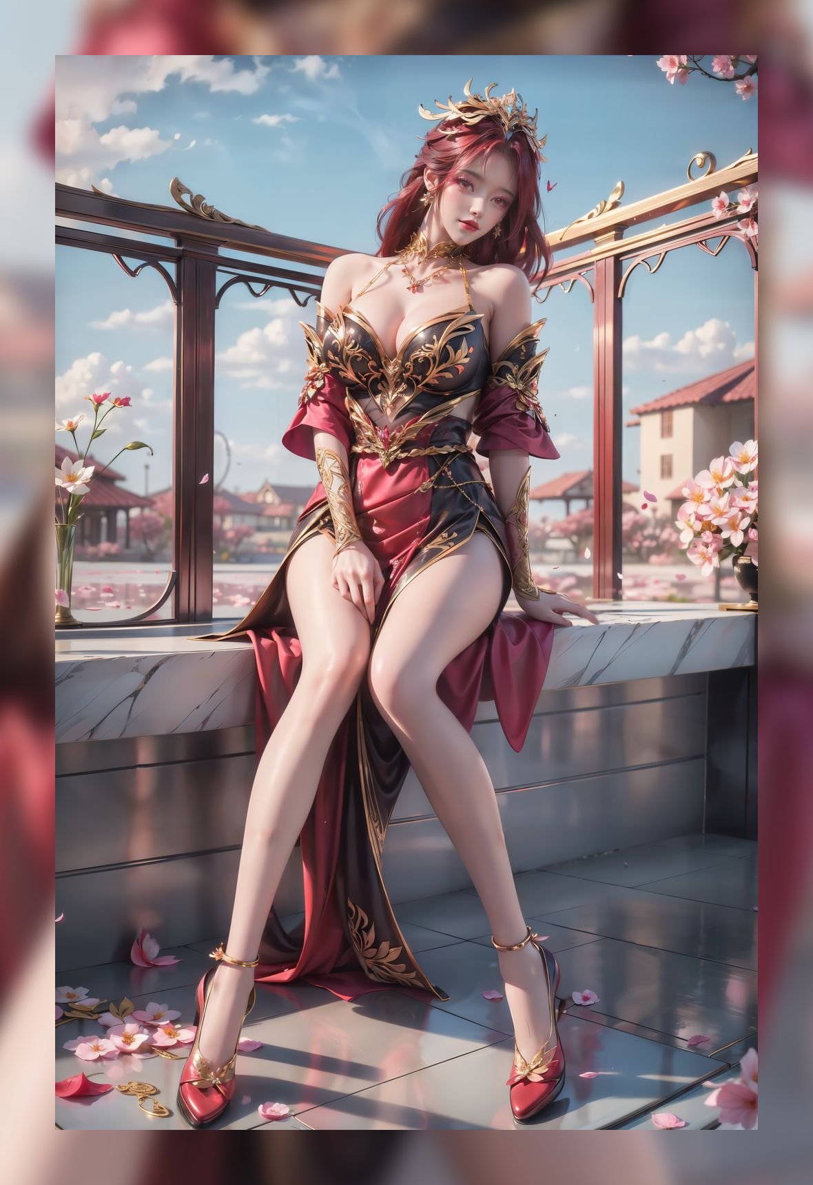 优秀的ai女生百炼成神毒血夫人优质8k图包打包