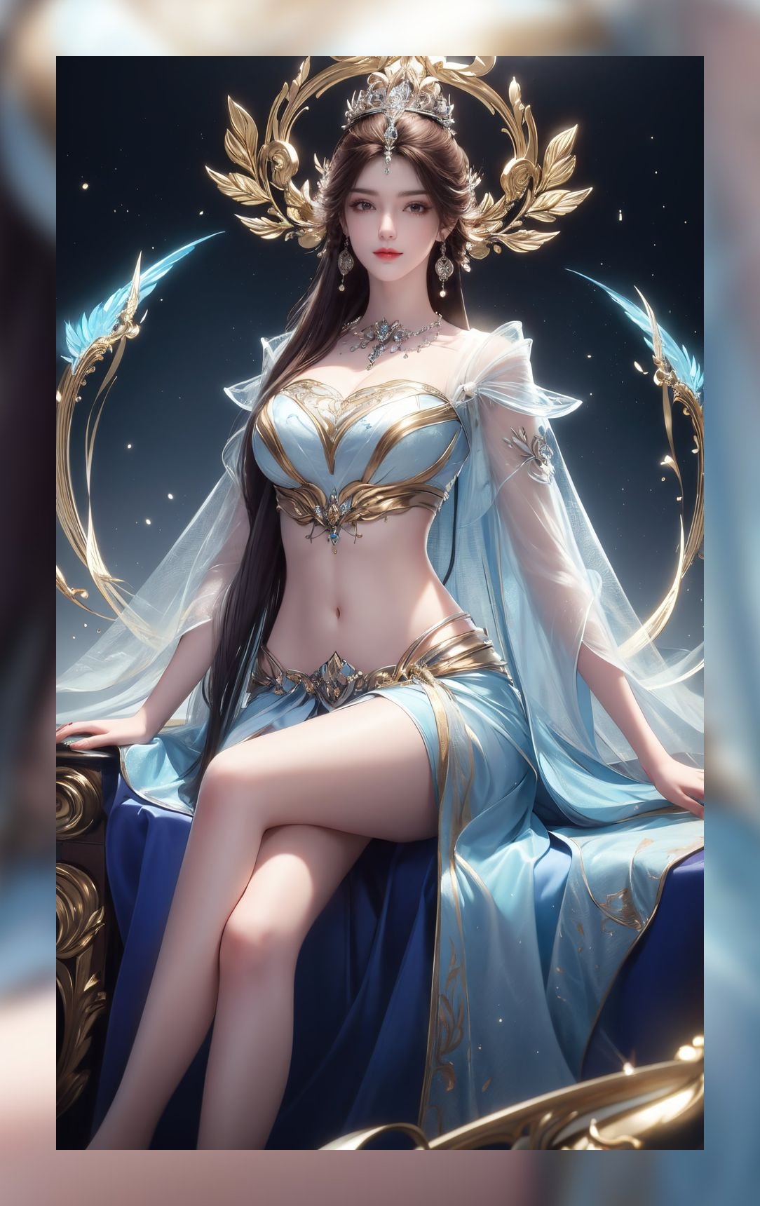 优秀的ai素材完美世界叶倾仙超清8k整理打包