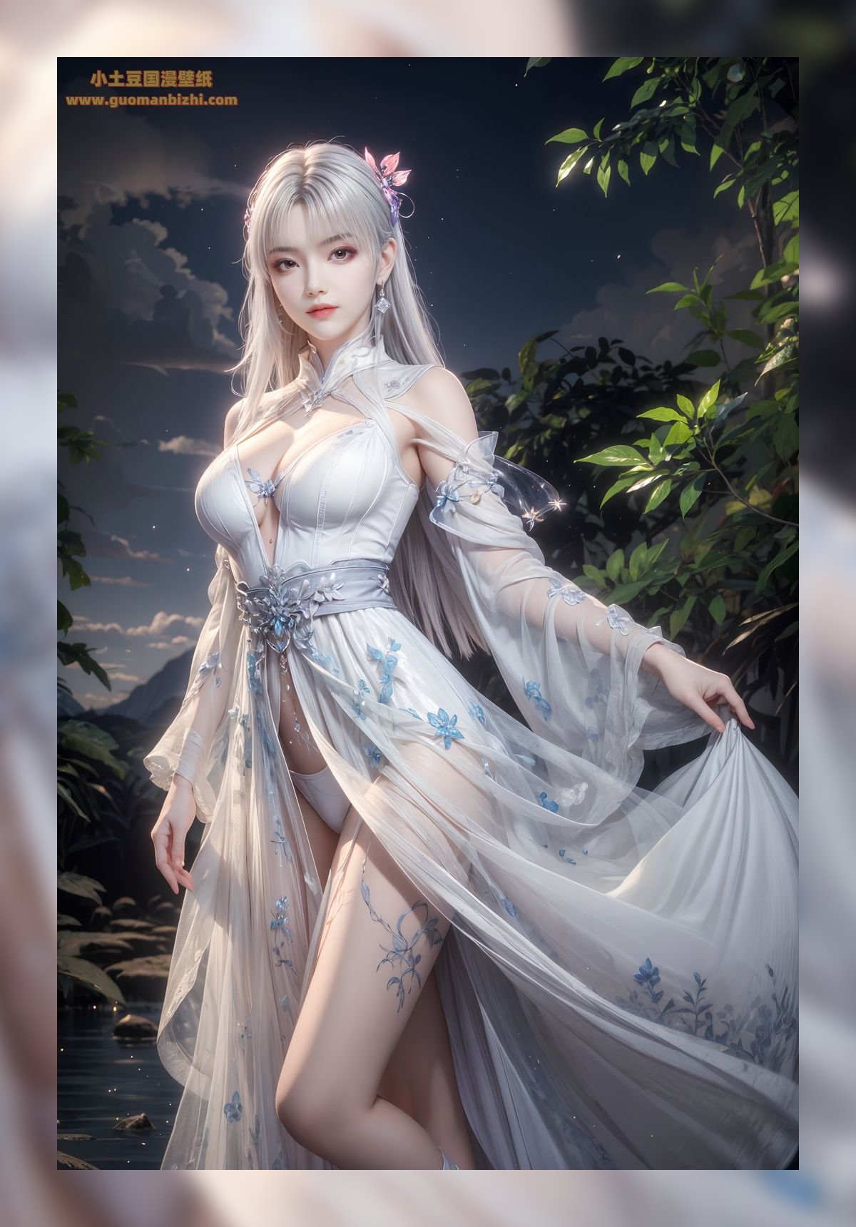 精致建模脸斗破苍穹小医仙精美6k壁纸网盘下载