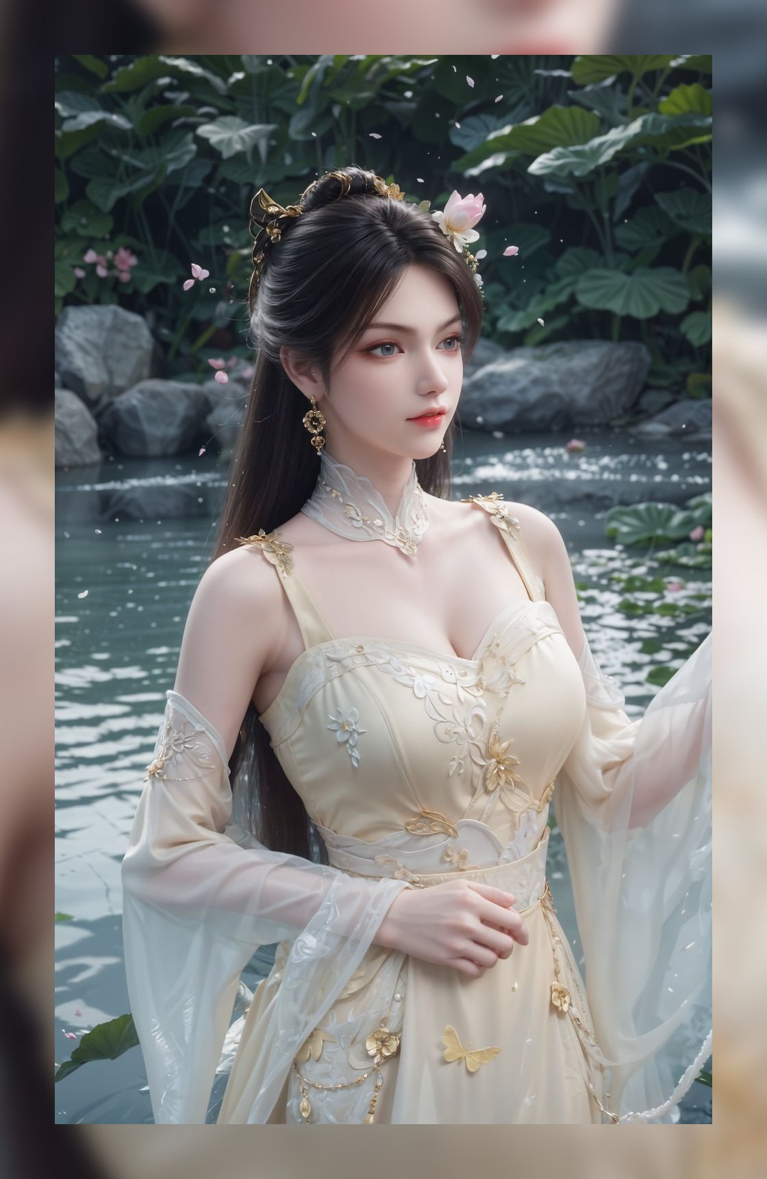 精美的ai绘画诛仙金瓶儿优质4k合集下载