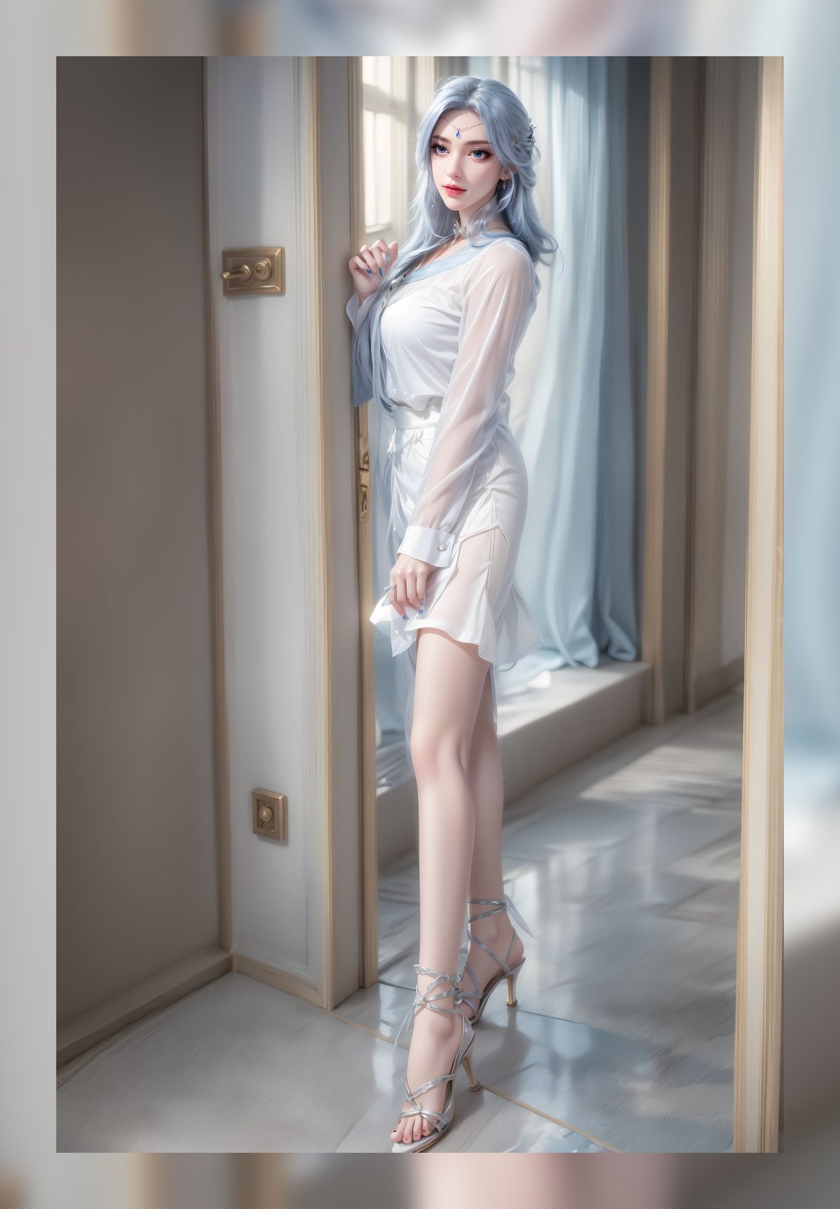 火爆ai壁纸百炼成神宁雨蝶精美6k图包壁纸