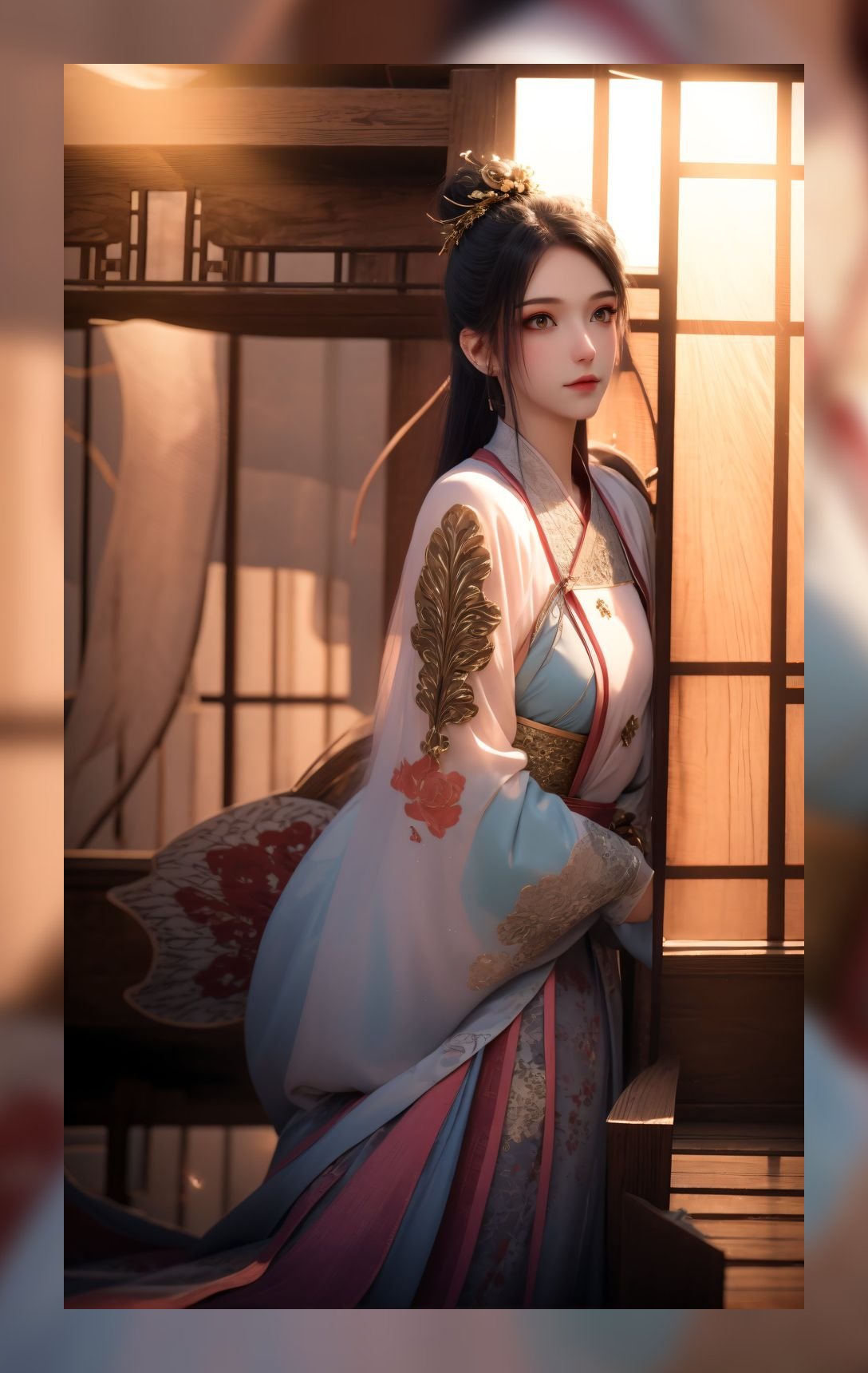 国风ai桌布君有云南宫夕儿高质量6k打包下载