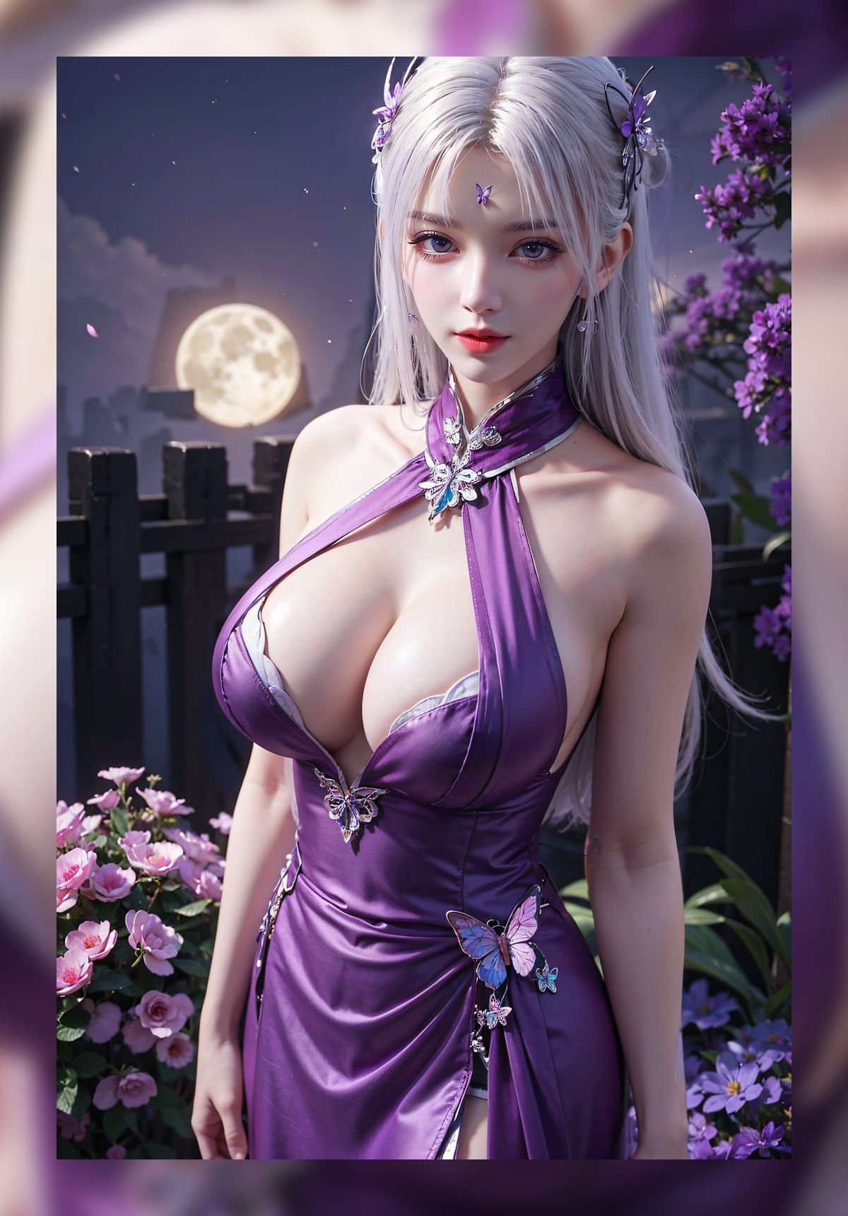 炫酷的ai美女斗破苍穹小医仙高分辨率6k图包下载