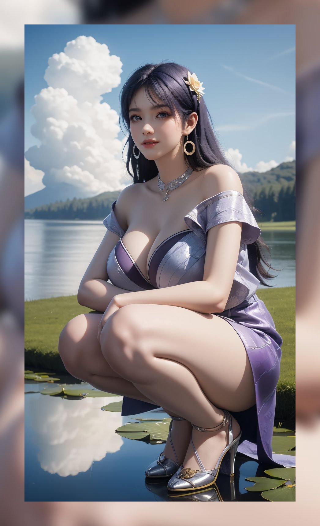 国风ai桌面遮天姬紫月4k合集下载