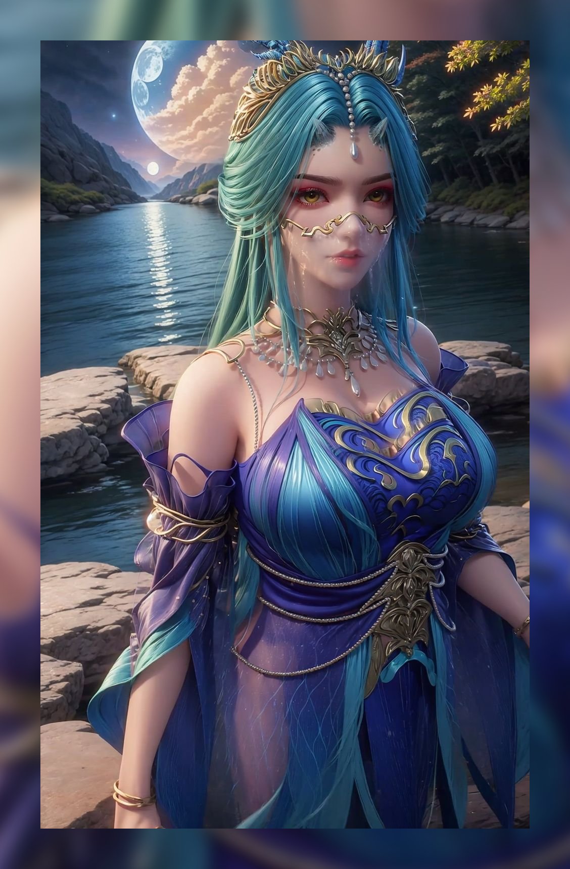 精致性感完美世界龙女高清6k合集壁纸