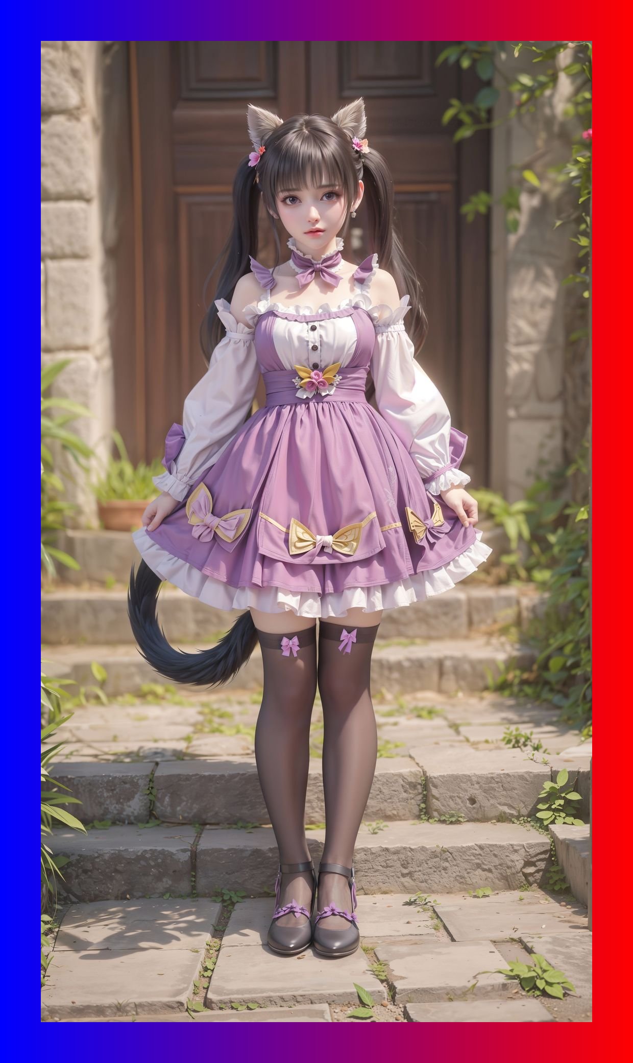 精美的ai女生斗破苍穹紫妍6k壁纸打包