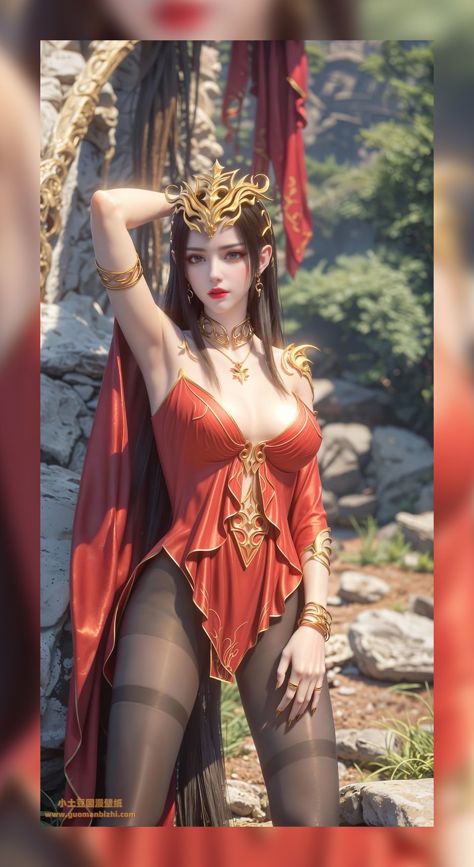 炫酷的ai素材斗破苍穹美杜莎超清6k打包壁纸