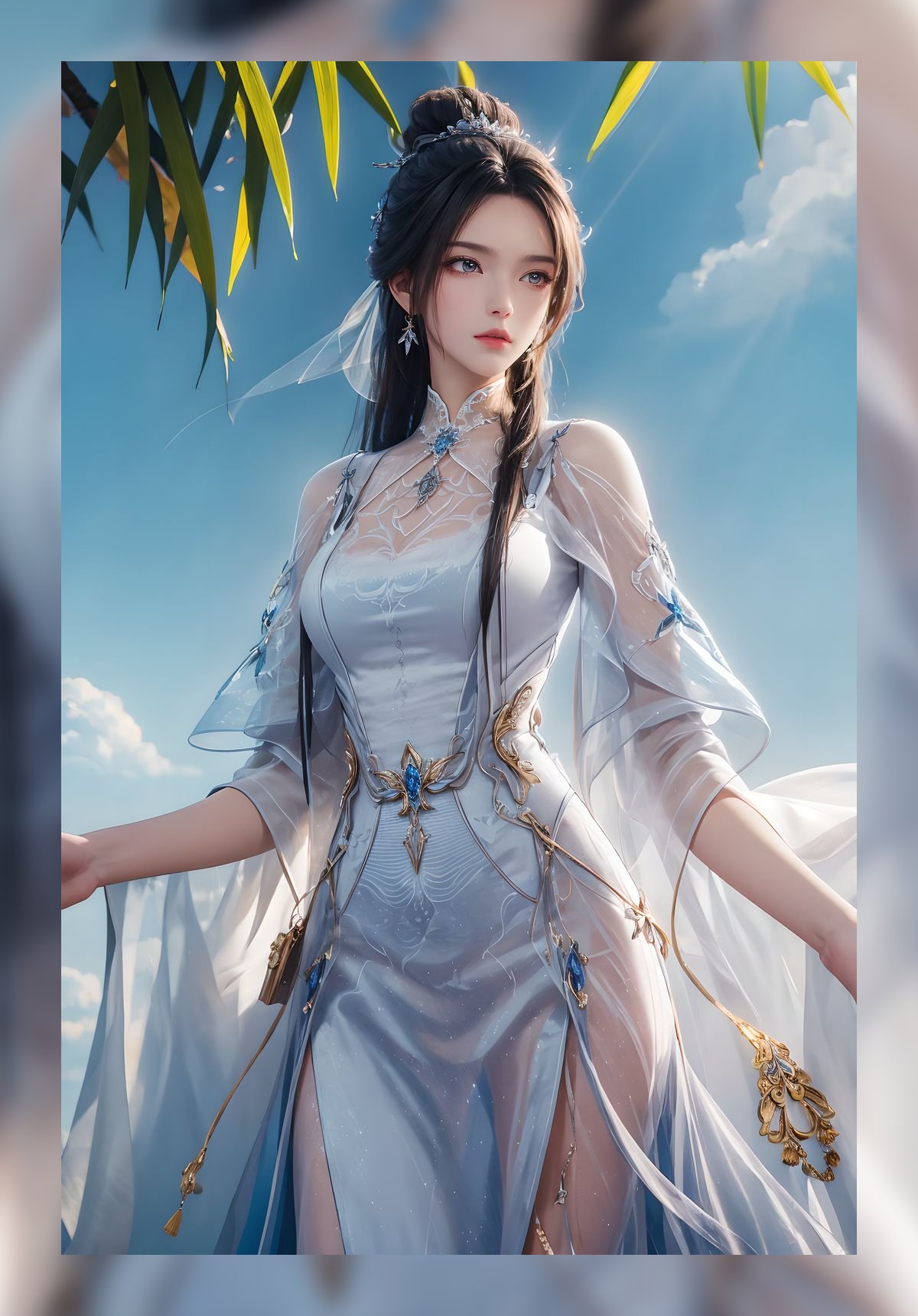 炫酷的ai作品诛仙陆雪琪4k图包下载