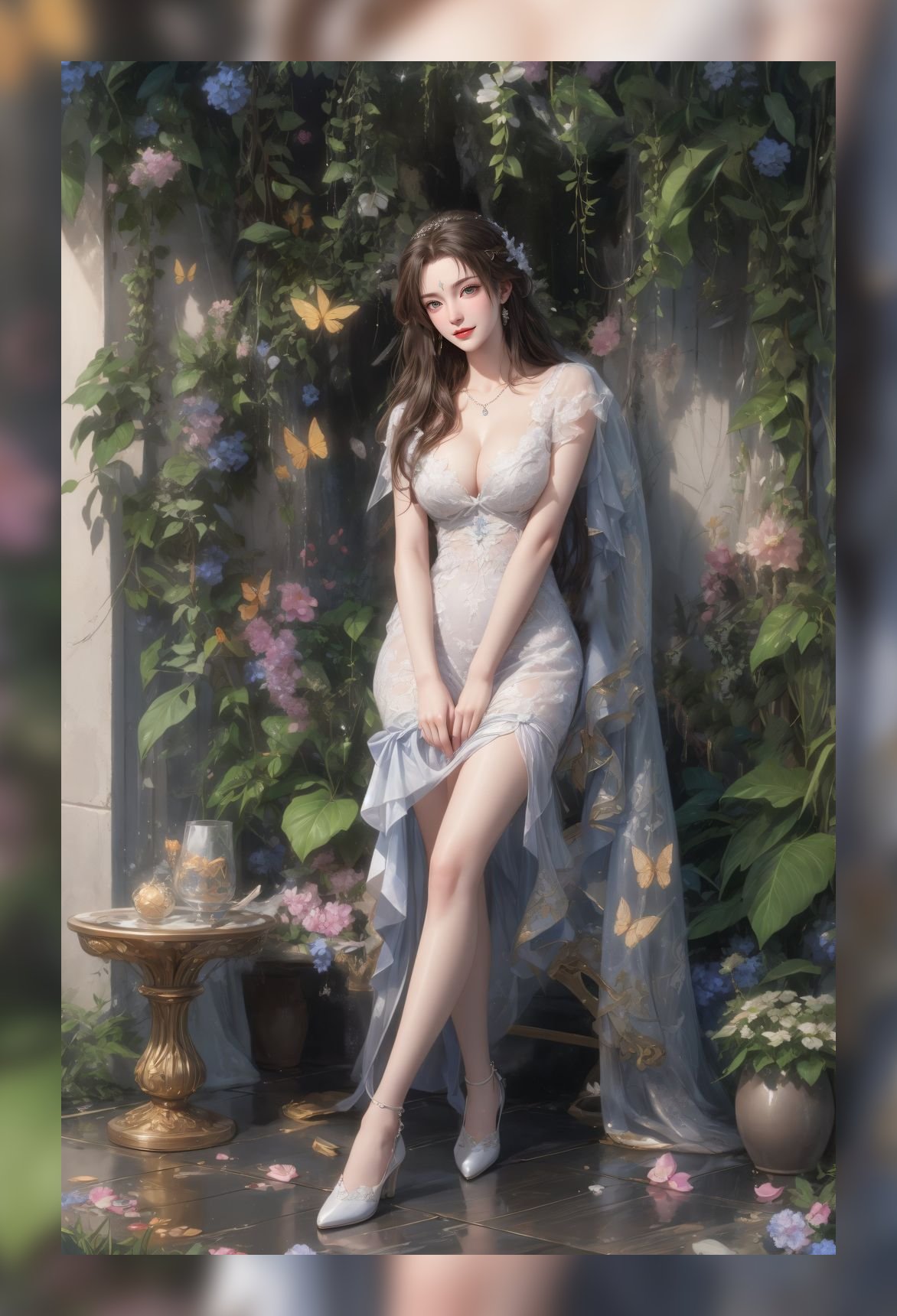 国风ai桌布完美世界清漪超清晰6k整理打包