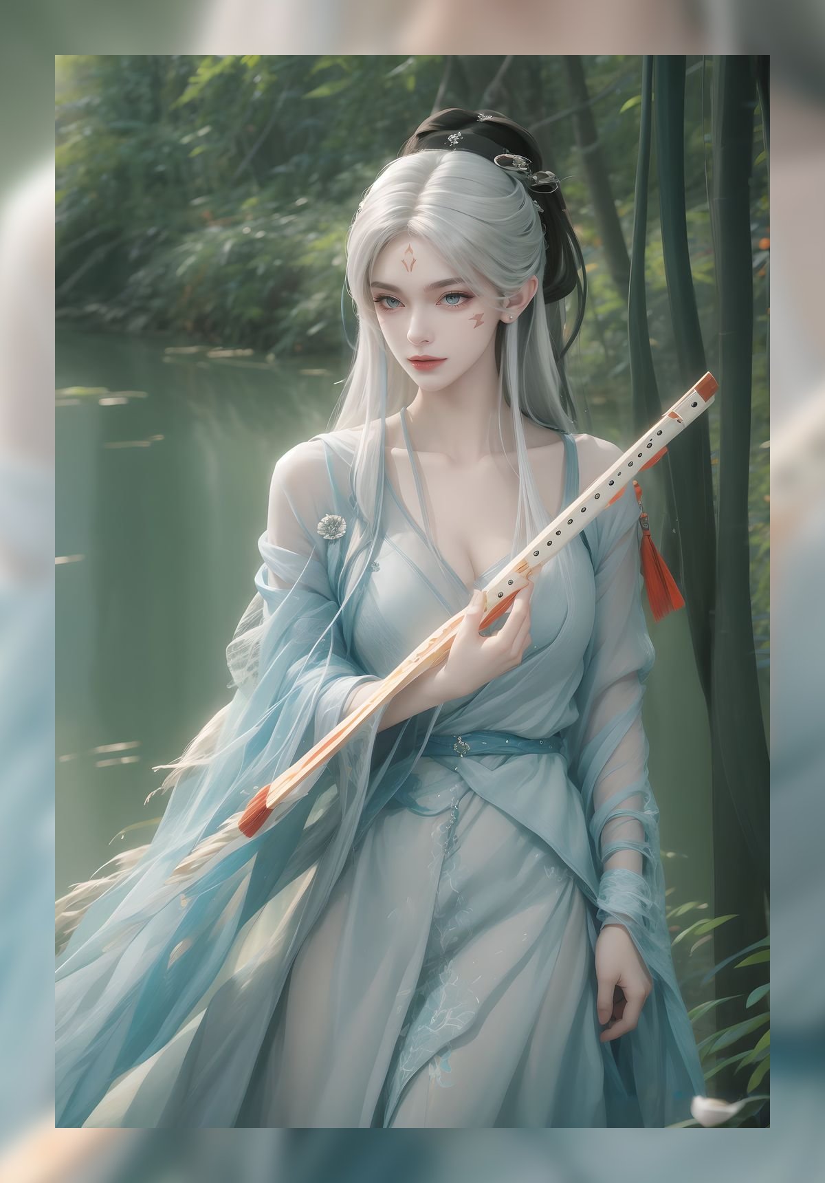 火爆ai桌面诛仙小白8k图包下载