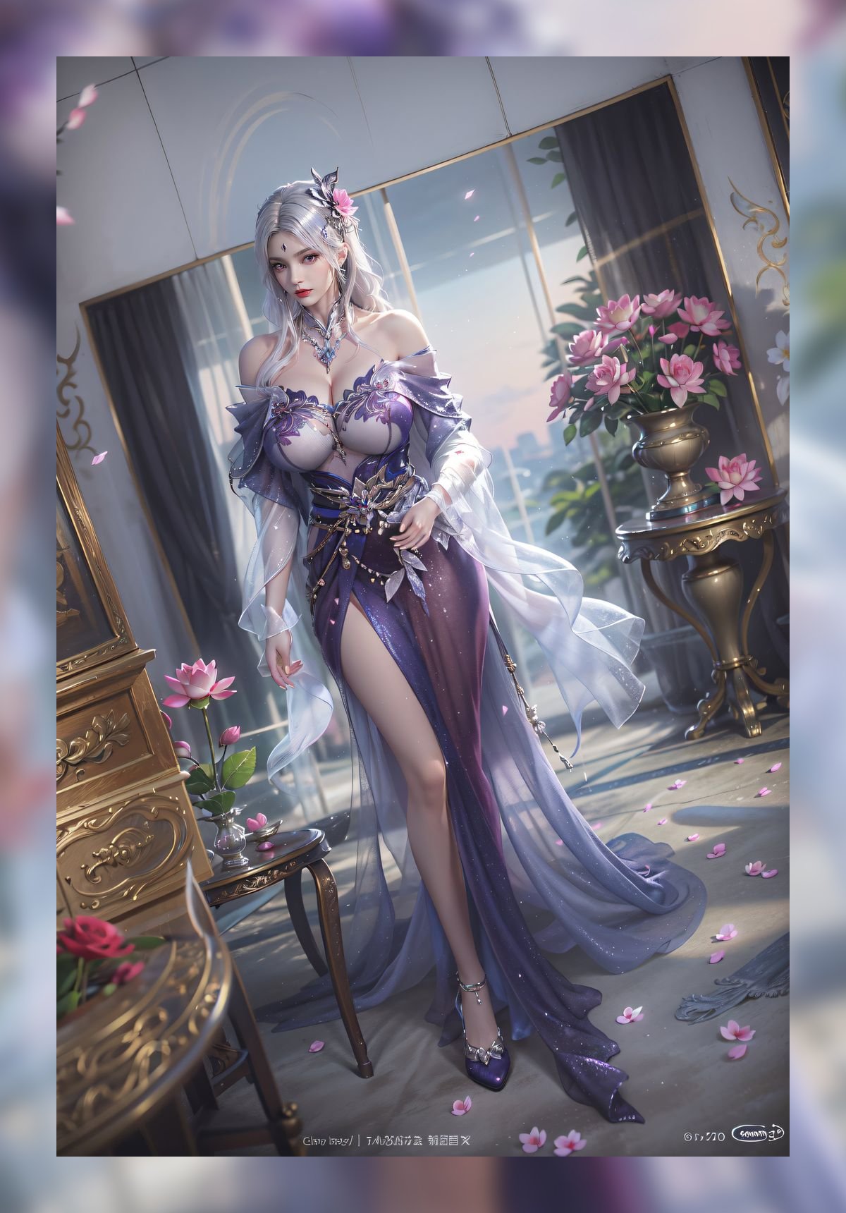 炫酷的ai绘画斗破苍穹小医仙超清晰6k整理下载