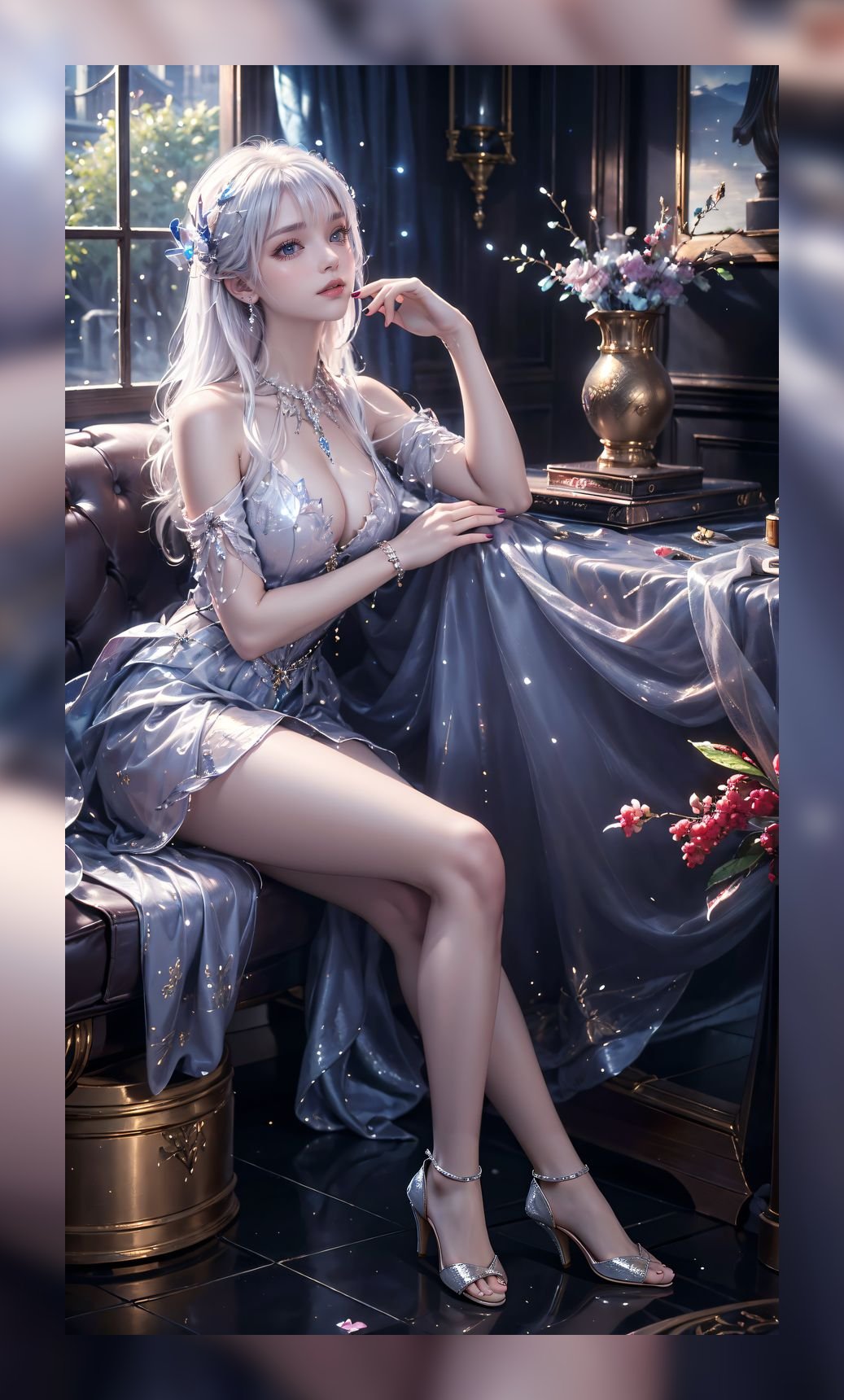 炫酷的ai作品神印王座圣采儿超清晰8k图包打包