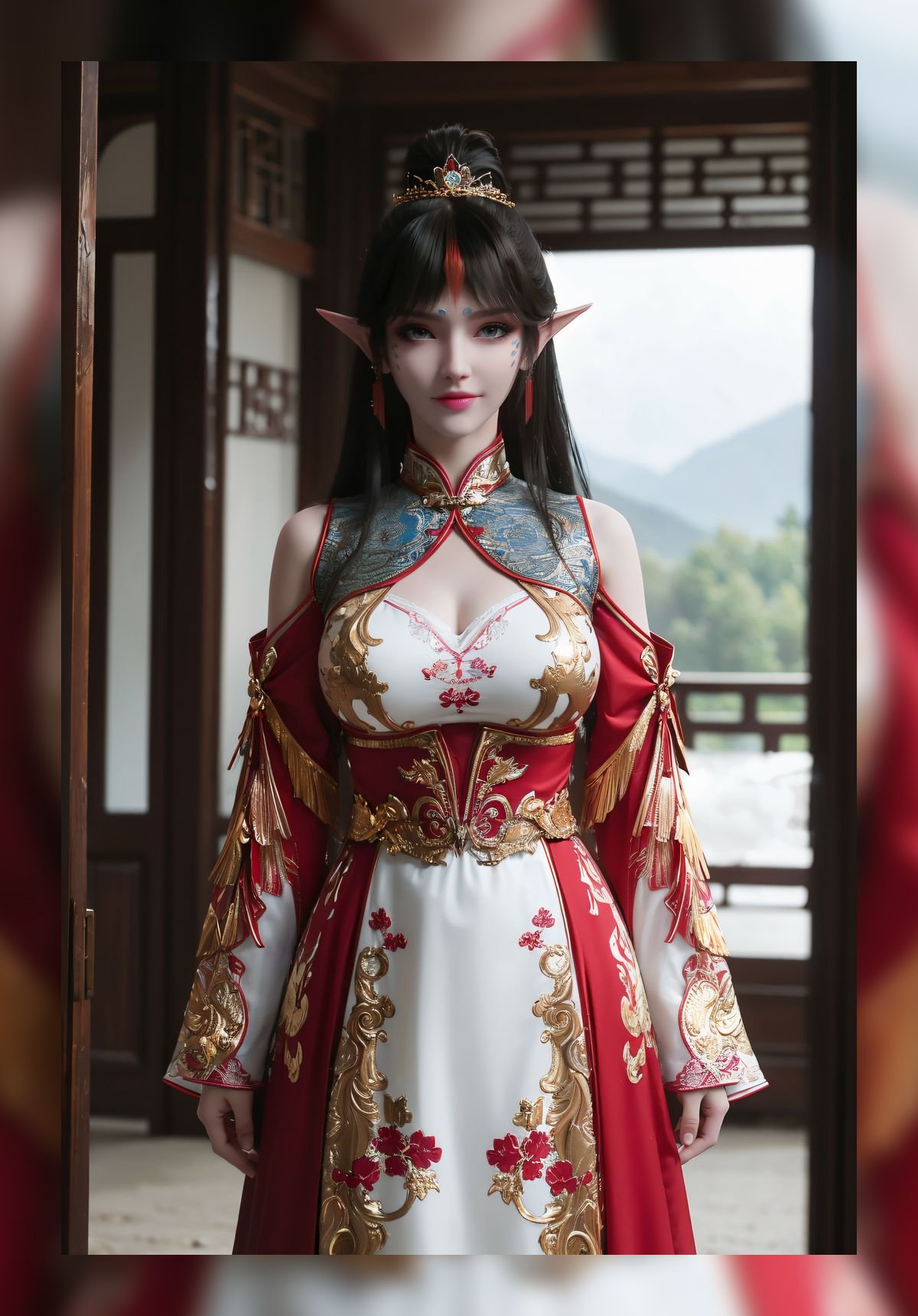 高品质ai女生斗破苍穹凤清儿高分辨率8k壁纸下载