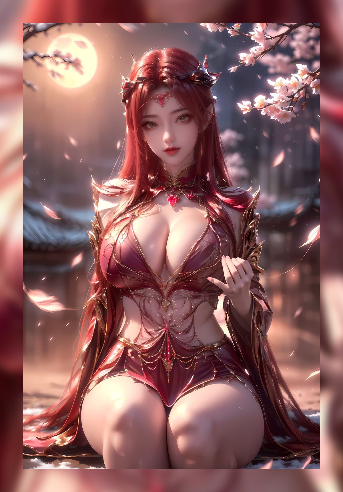 精美的建模脸百炼成神妖夜高清8k打包下载