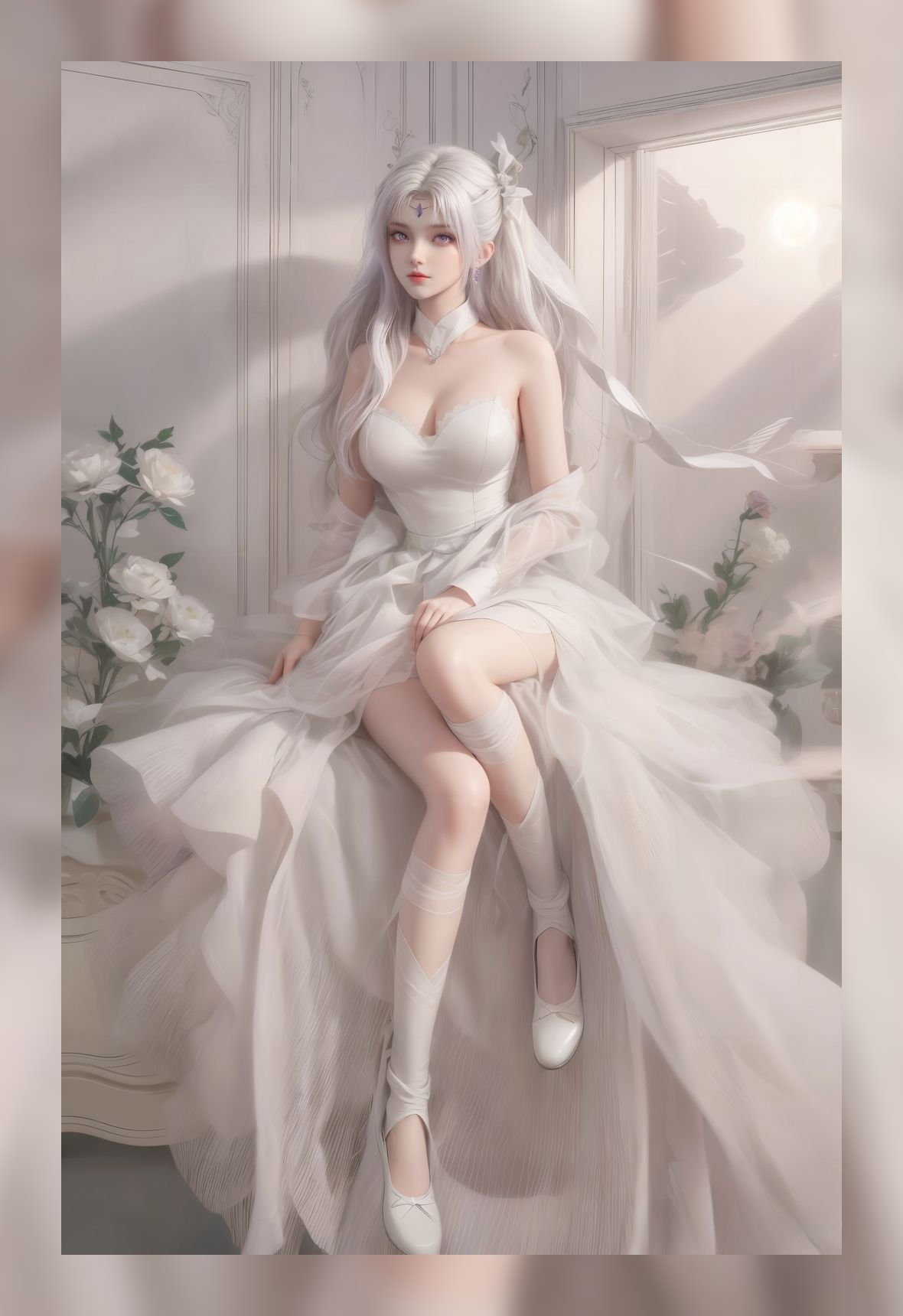 精致建模脸斗破苍穹小医仙精美8k图包打包