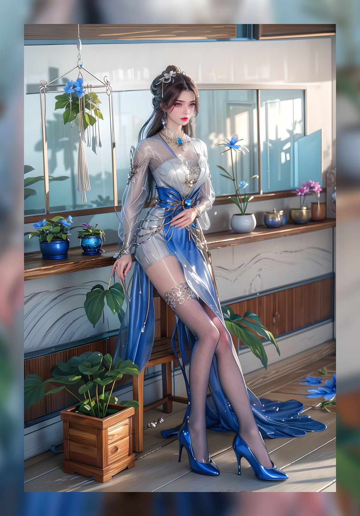 炫酷的建模身材仙逆李慕婉高分辨率4k图包打包