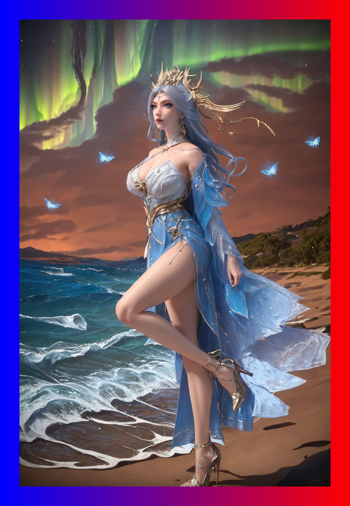 国潮ai壁纸百炼成神宁雨蝶精美6k整理合集