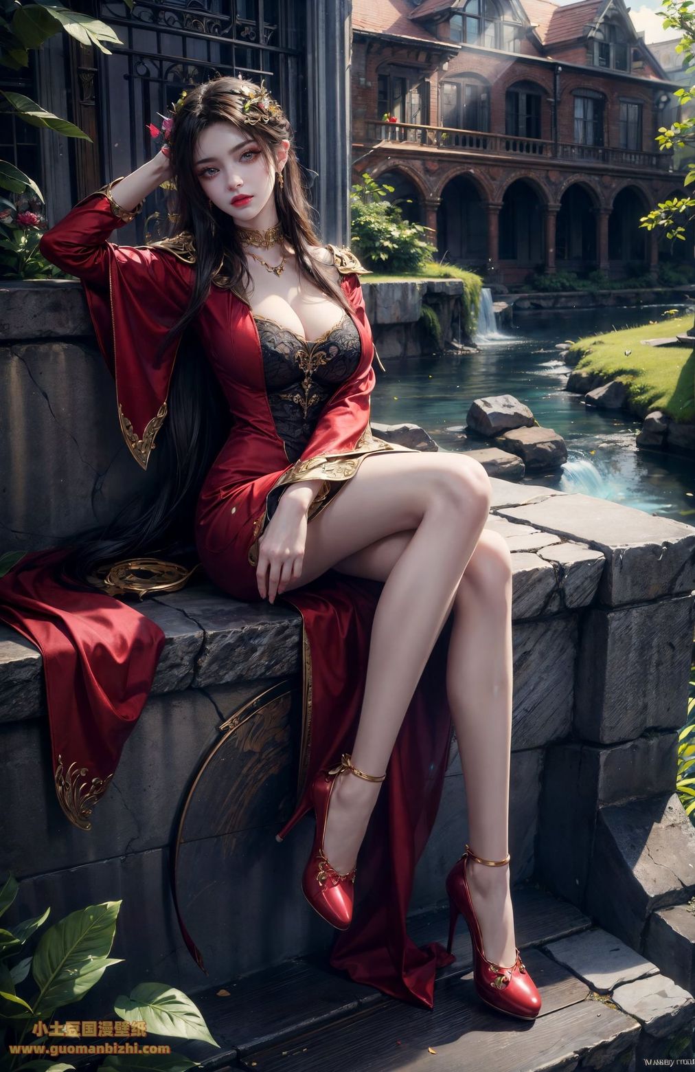 精致ai绘画斗破苍穹美杜莎精美6k图包打包