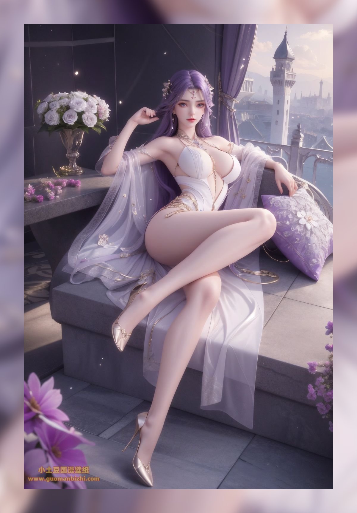 炸裂的ai桌布完美世界云曦高质量4k下载打包