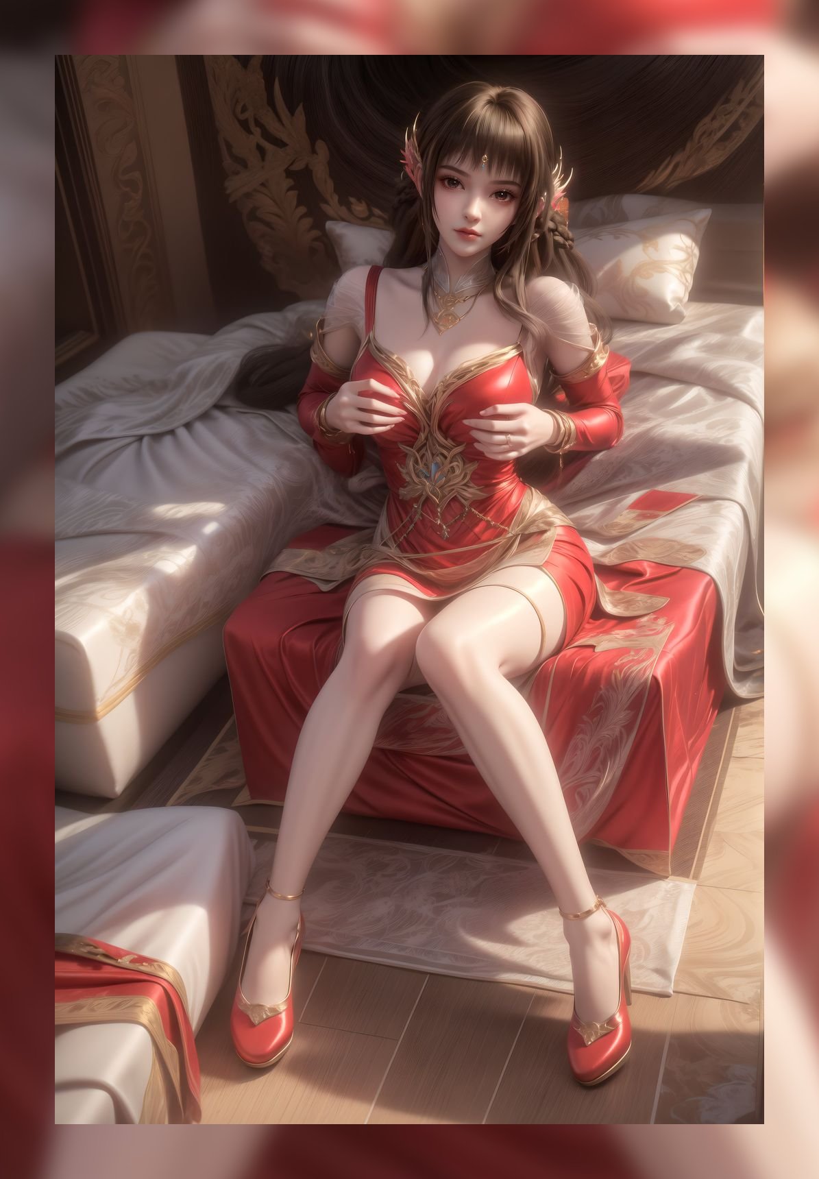 火爆性感百炼成神云落超清晰4k打包壁纸