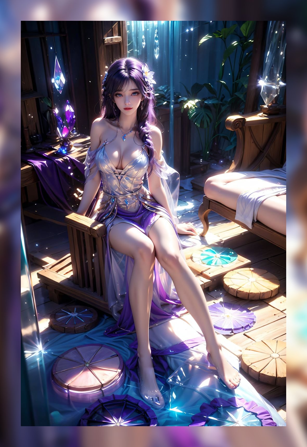 国潮ai绘画完美世界云曦8k压缩包下载