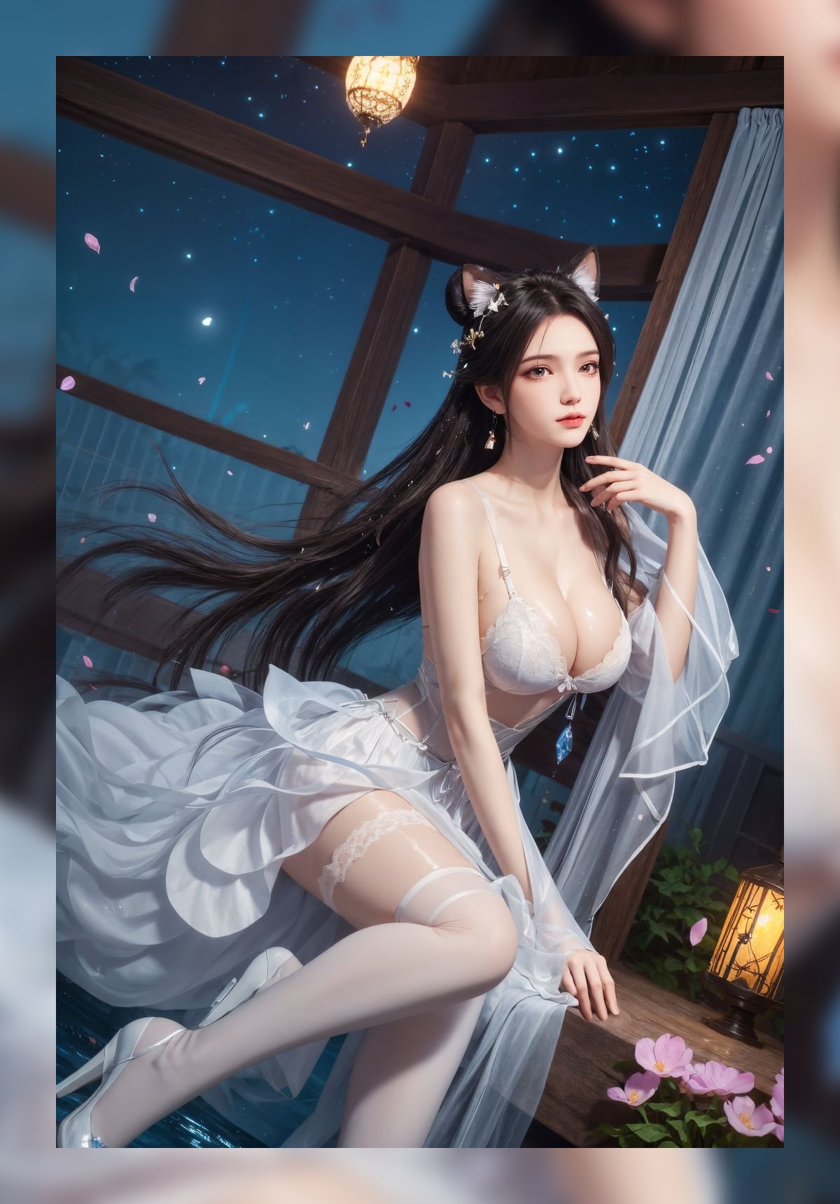 热门ai作品诛仙陆雪琪精美8k图包壁纸