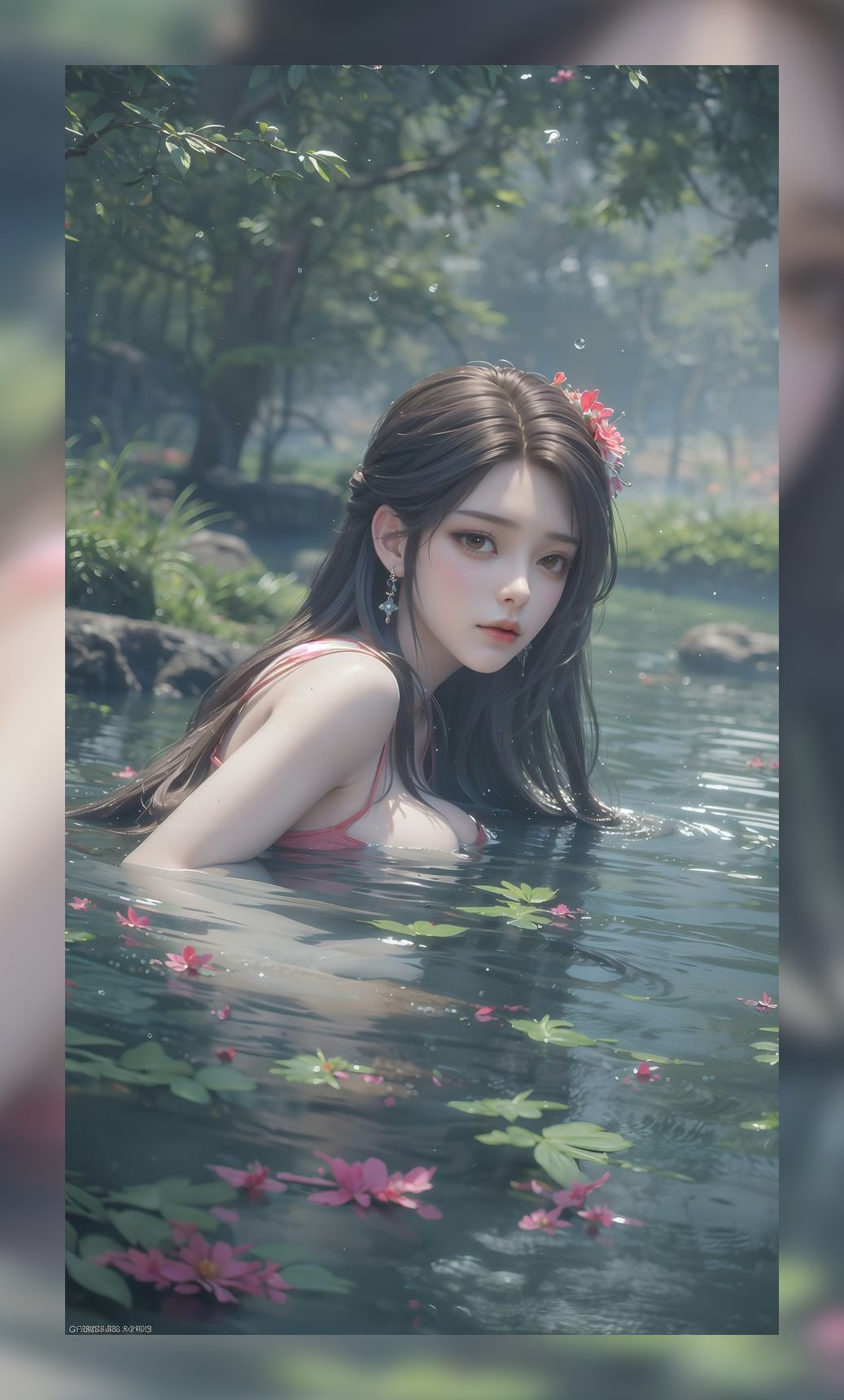热门ai作品完美世界火灵儿超清晰8k打包壁纸