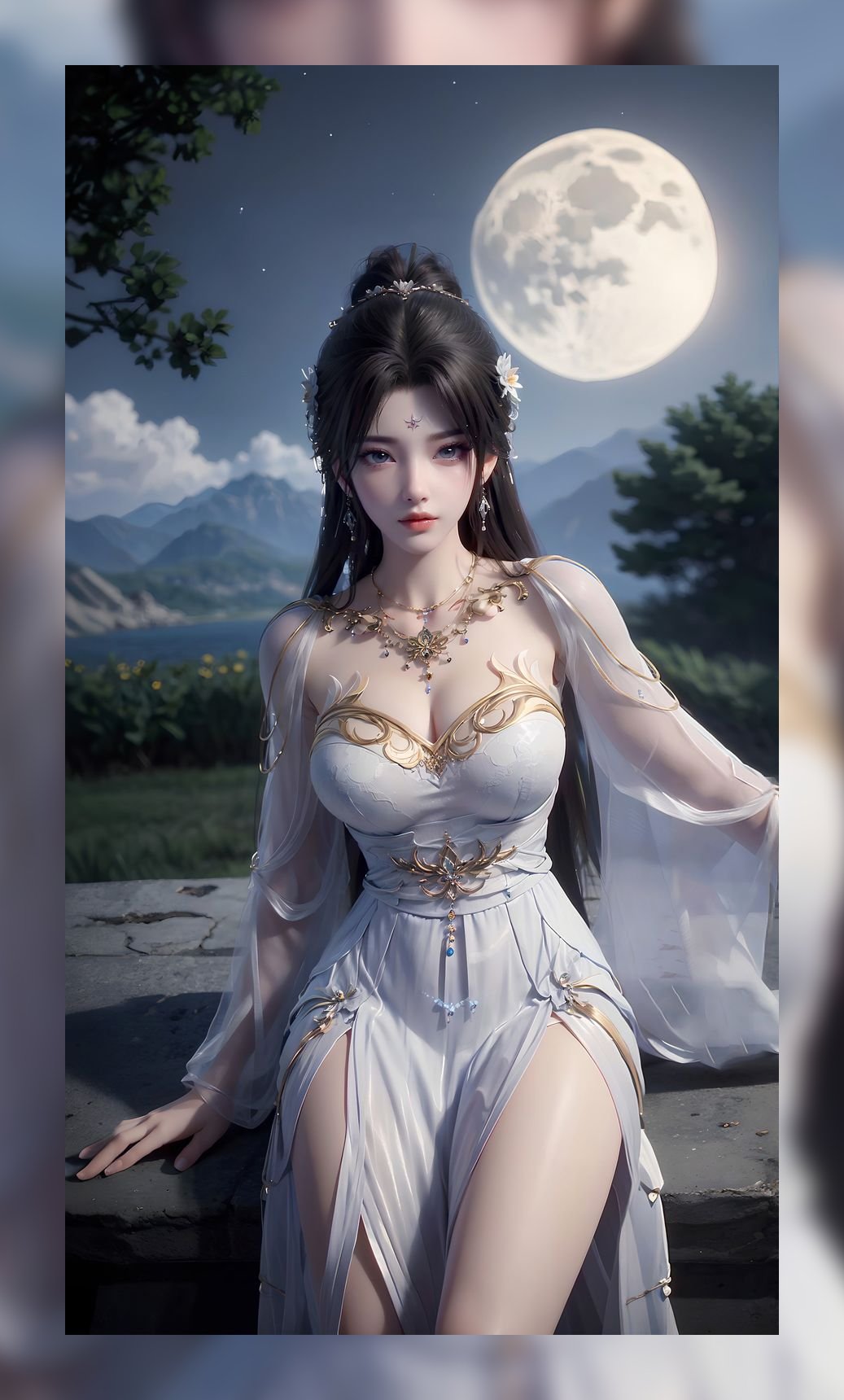 精美的ai作品完美世界清漪精美6k壁纸网盘下载