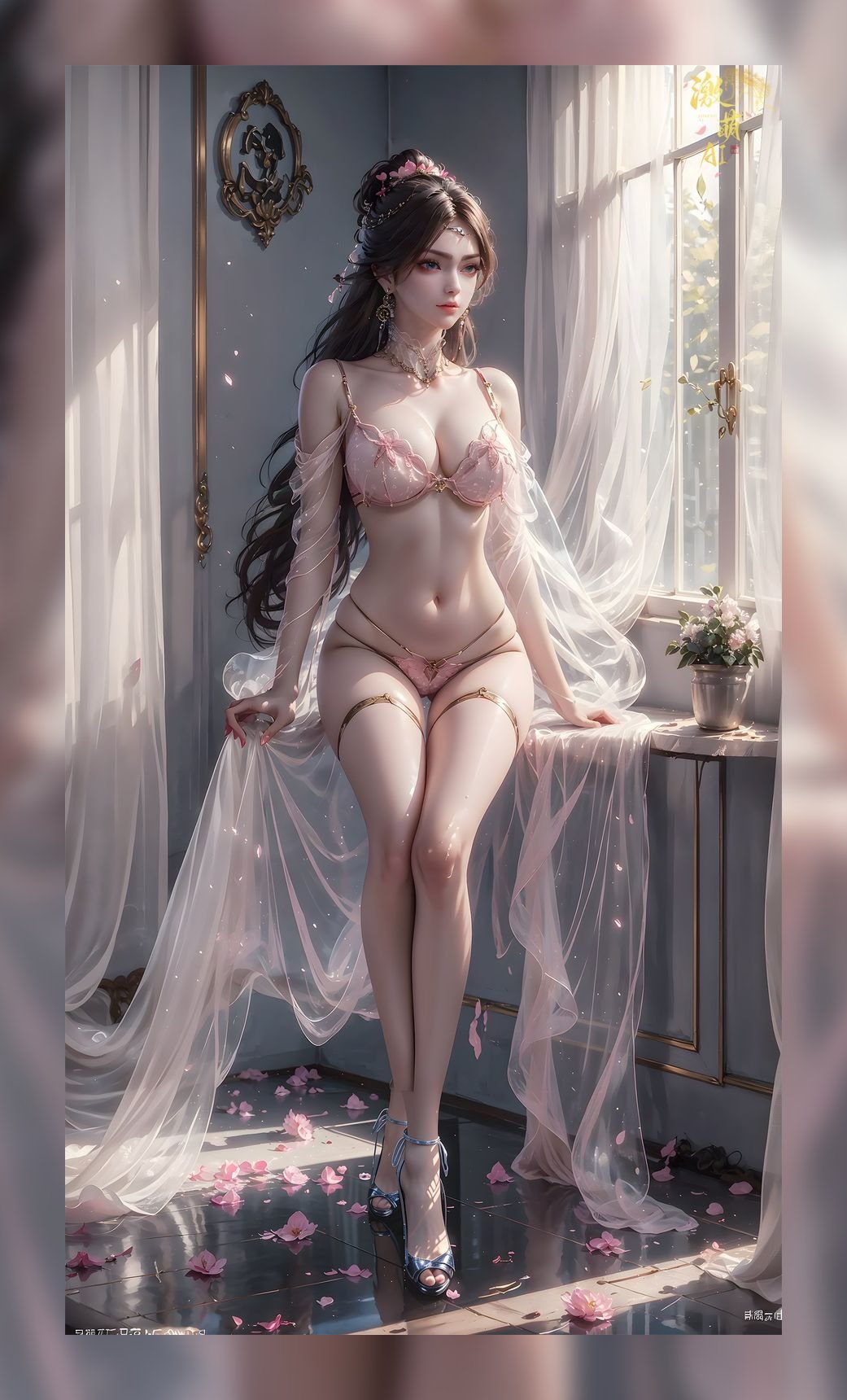 火爆性感诛仙金瓶儿超清晰6k壁纸打包