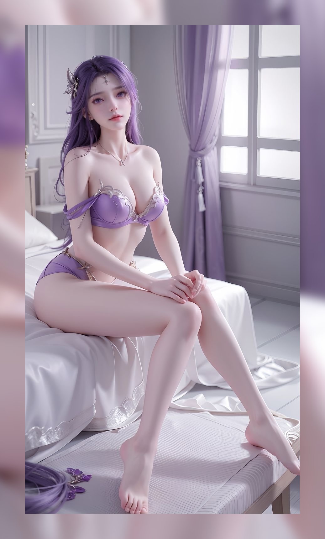 炫酷的ai女生完美世界云曦超清4k壁纸下载