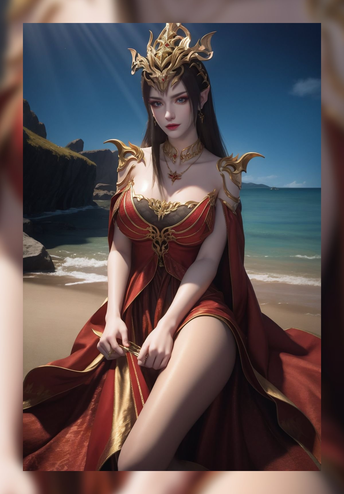 优秀的ai作品斗破苍穹美杜莎精美6k整理下载