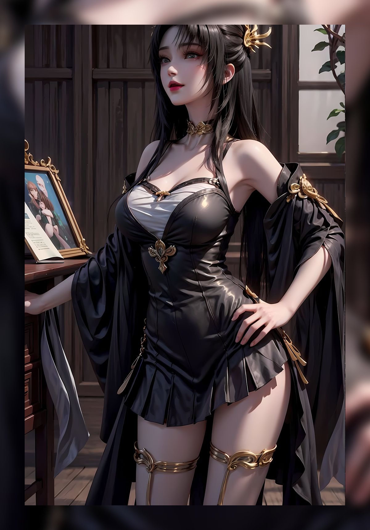 精致ai桌布完美世界天狐仙子超清晰4k图包打包