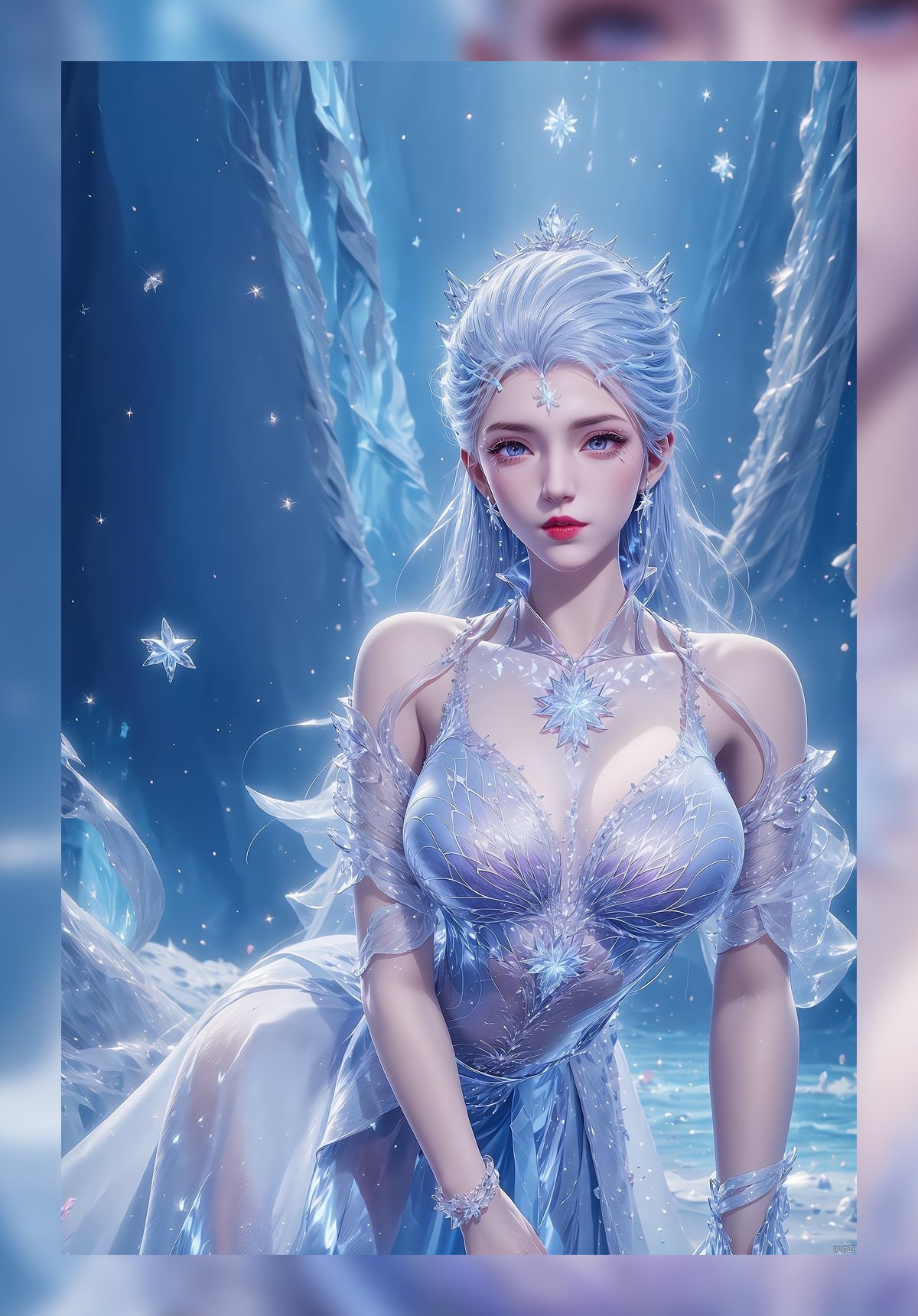 优秀的建模脸绝世唐门雪女4k整理合集