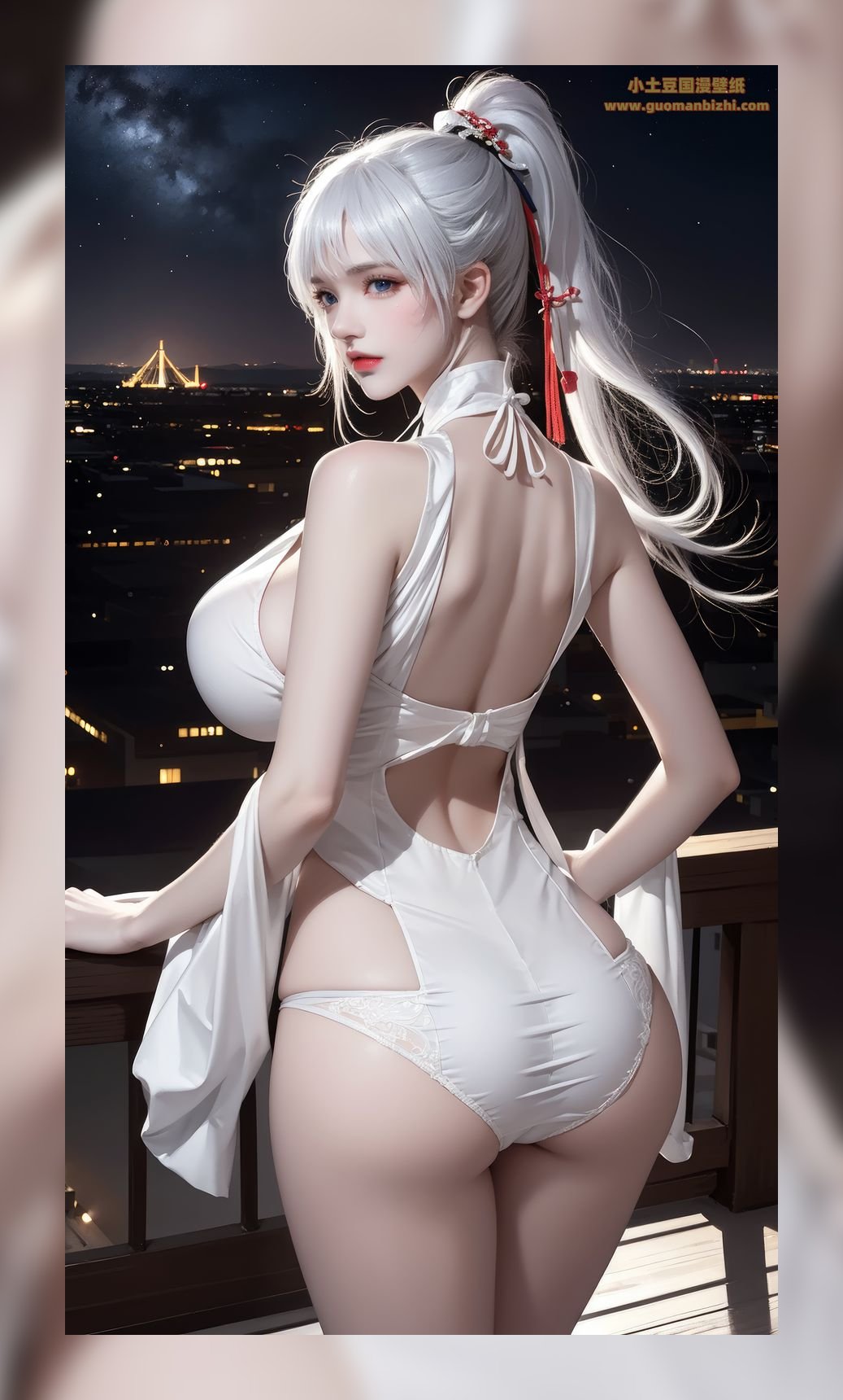 最新ai素材原神神里凌华高分辨率8k合集壁纸