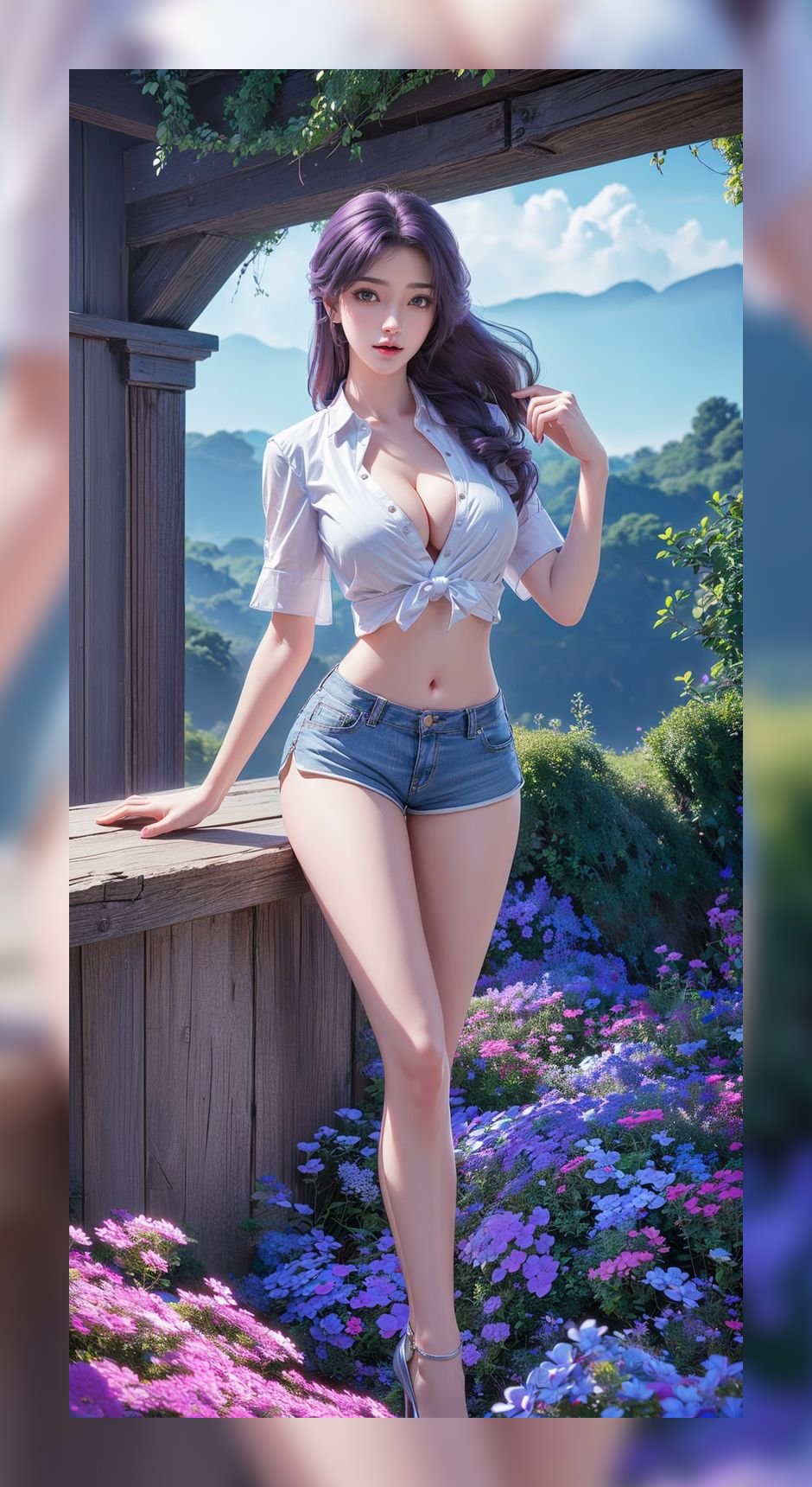 优秀作品ai素材完美世界云曦高质量8k图包壁纸