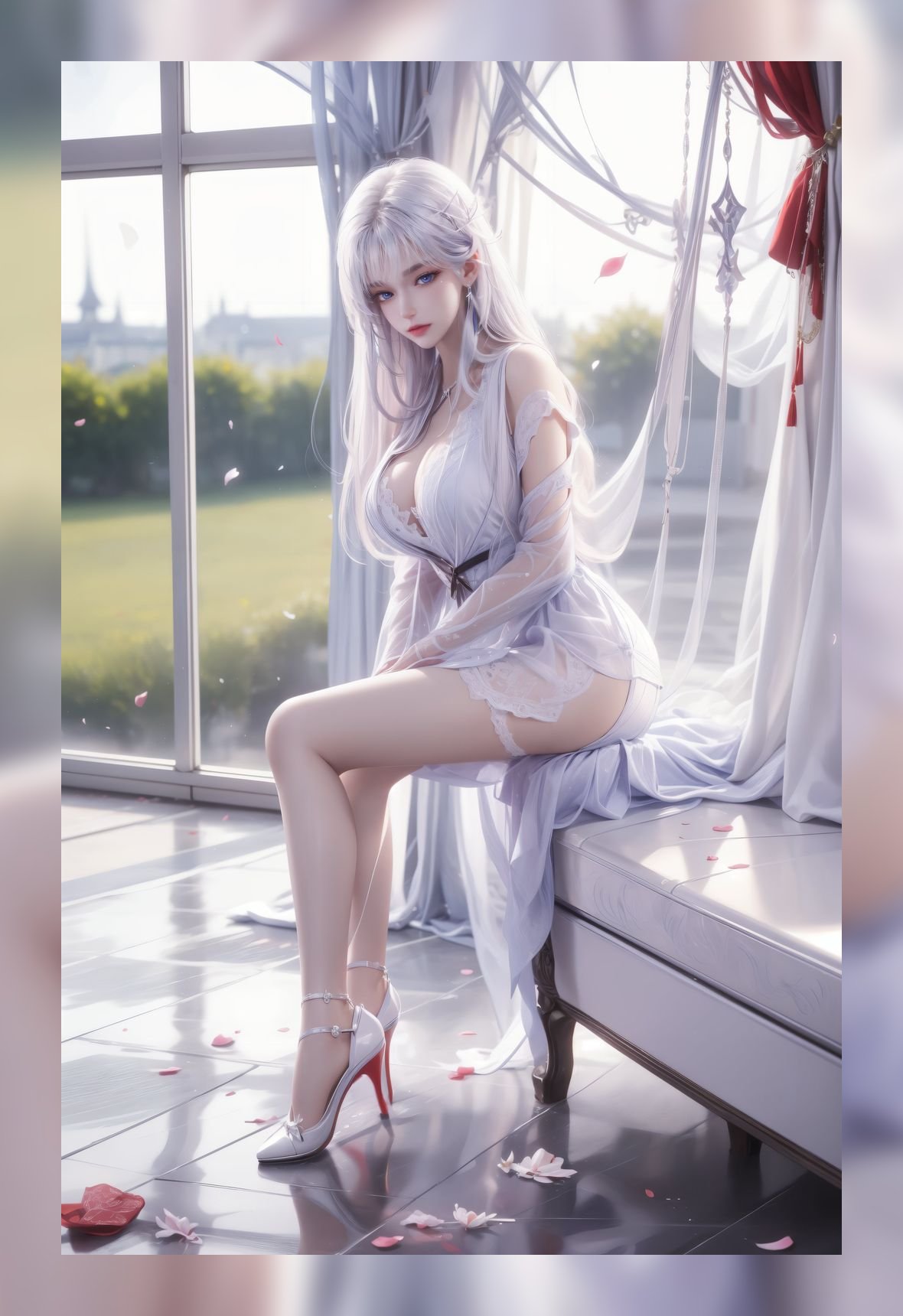 火爆建模身材神印王座圣采儿高分辨率6k图包打包