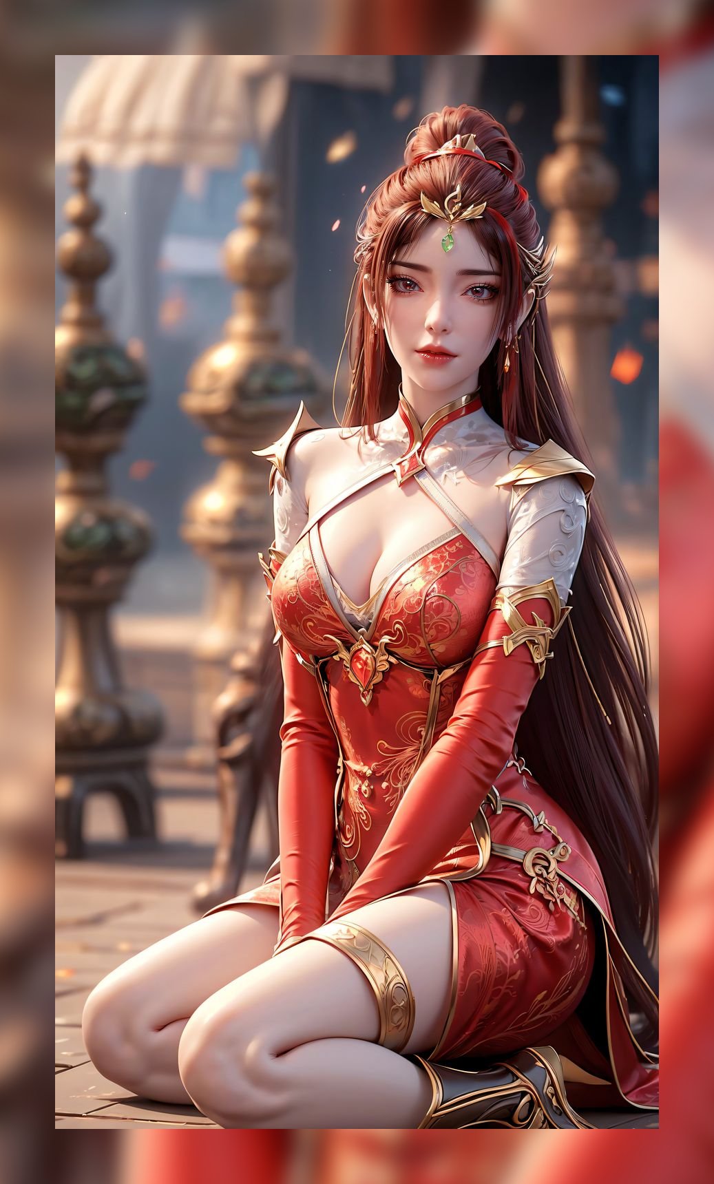 最新ai绘画完美世界红凰6k合集下载