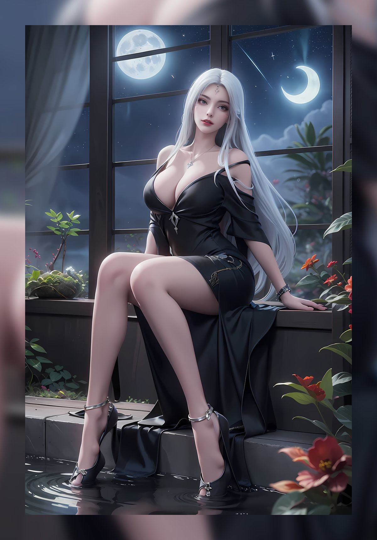 新出炉ai壁纸诛仙小白4k图包壁纸