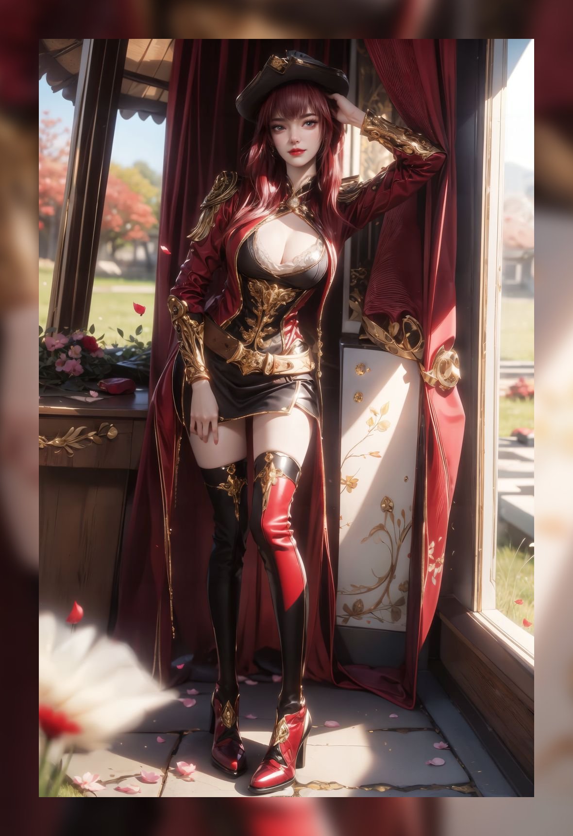 高品质ai桌面绝世唐门梦红尘精美6k打包壁纸