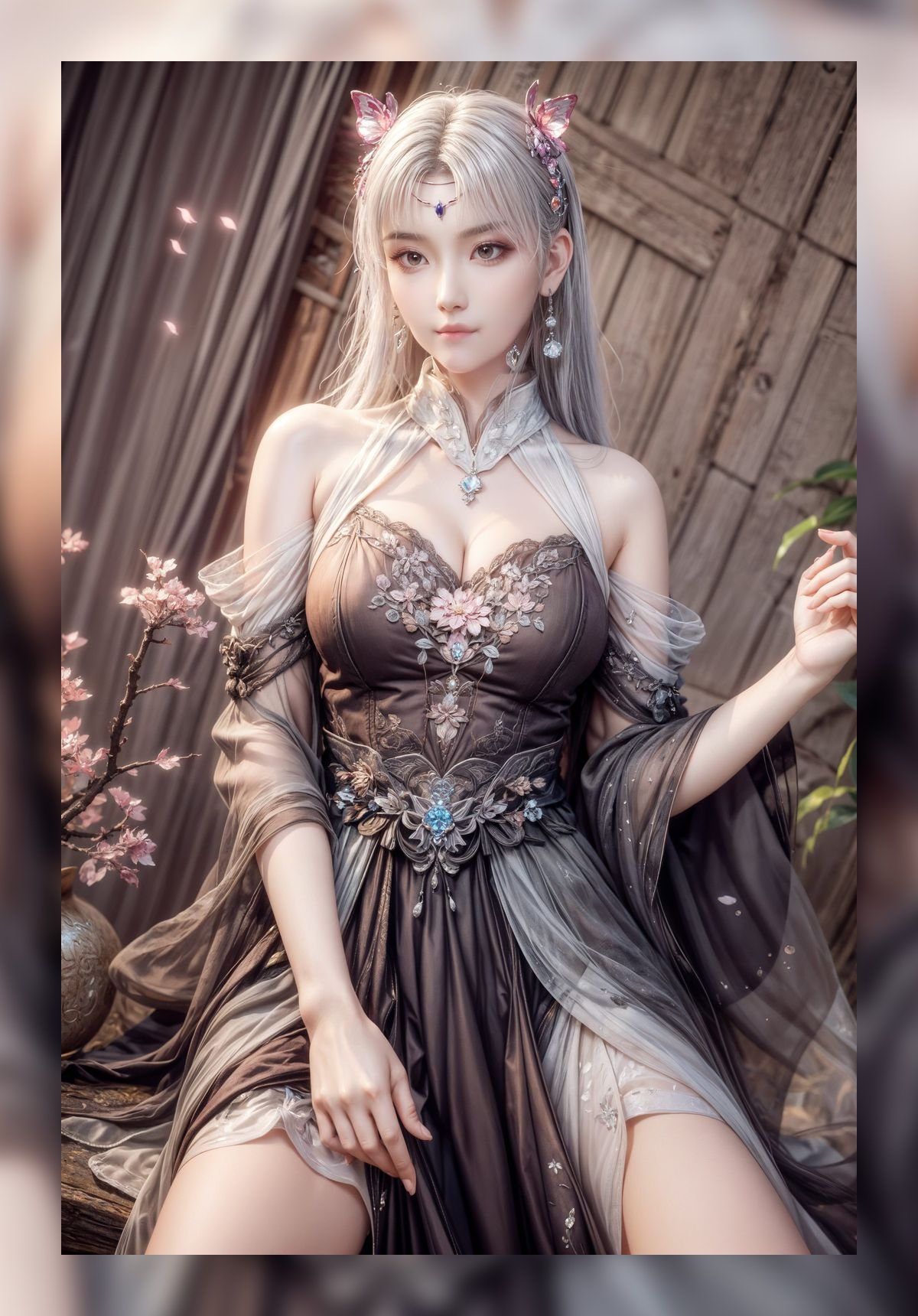 火爆ai绘画斗破苍穹小医仙精美6k图包打包