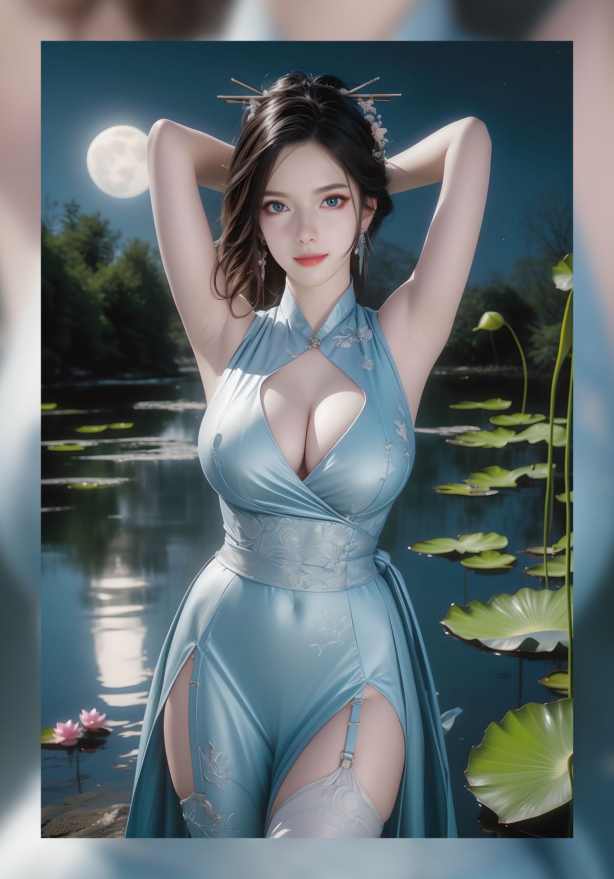 高品质ai女神绝世唐门周漪8k图包下载