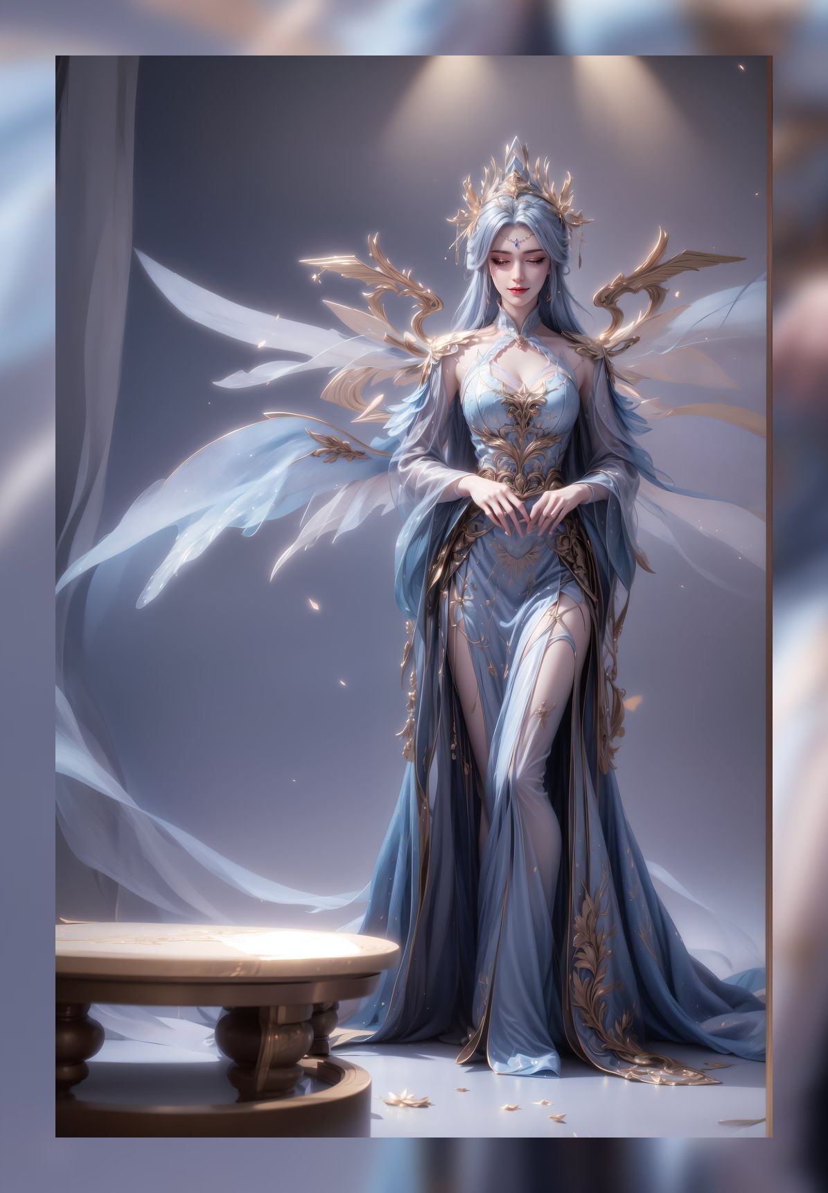 精美的ai作品百炼成神宁雨蝶超清6k壁纸打包