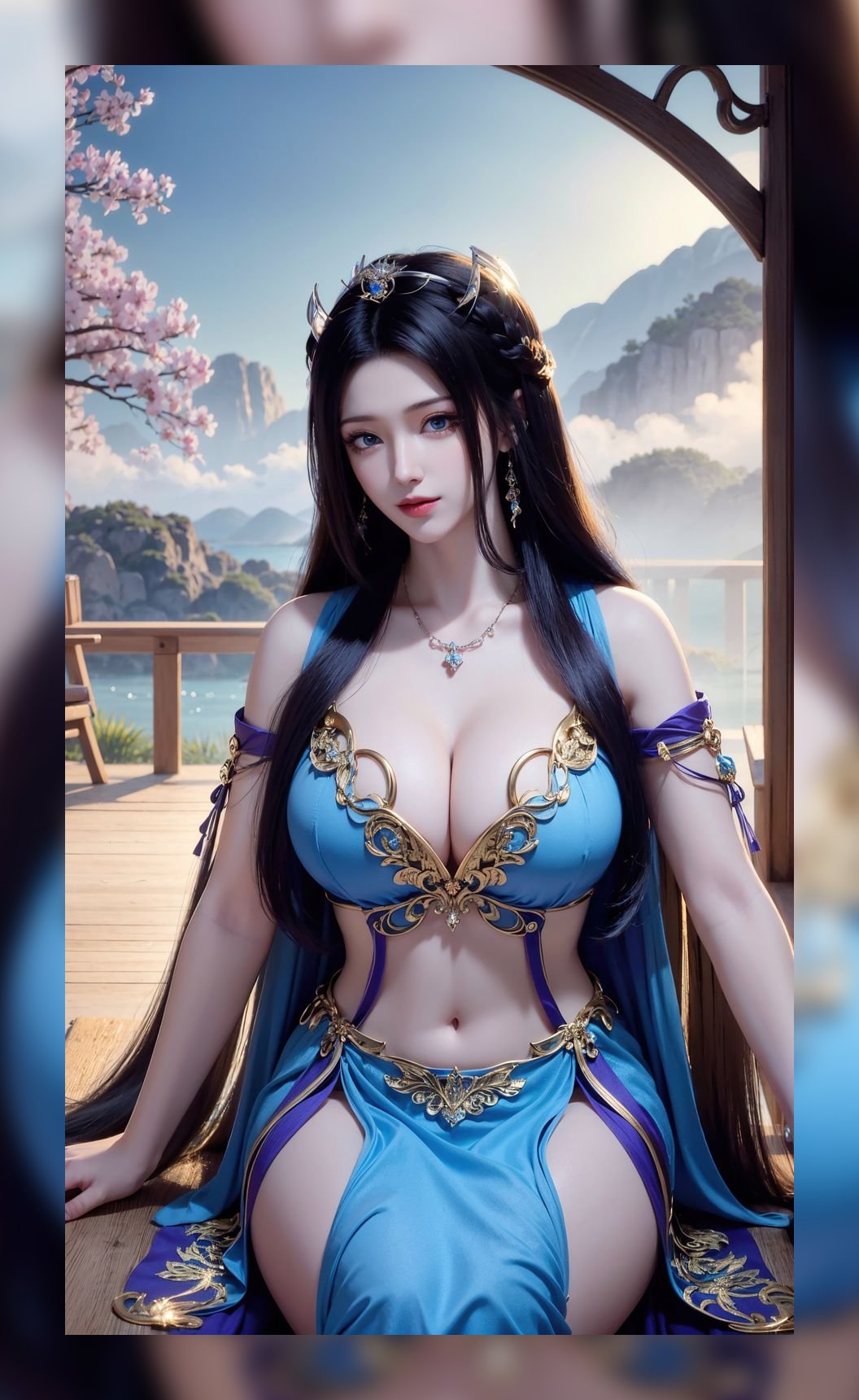 炸裂的ai素材凡人修仙传紫灵精美6k合集壁纸