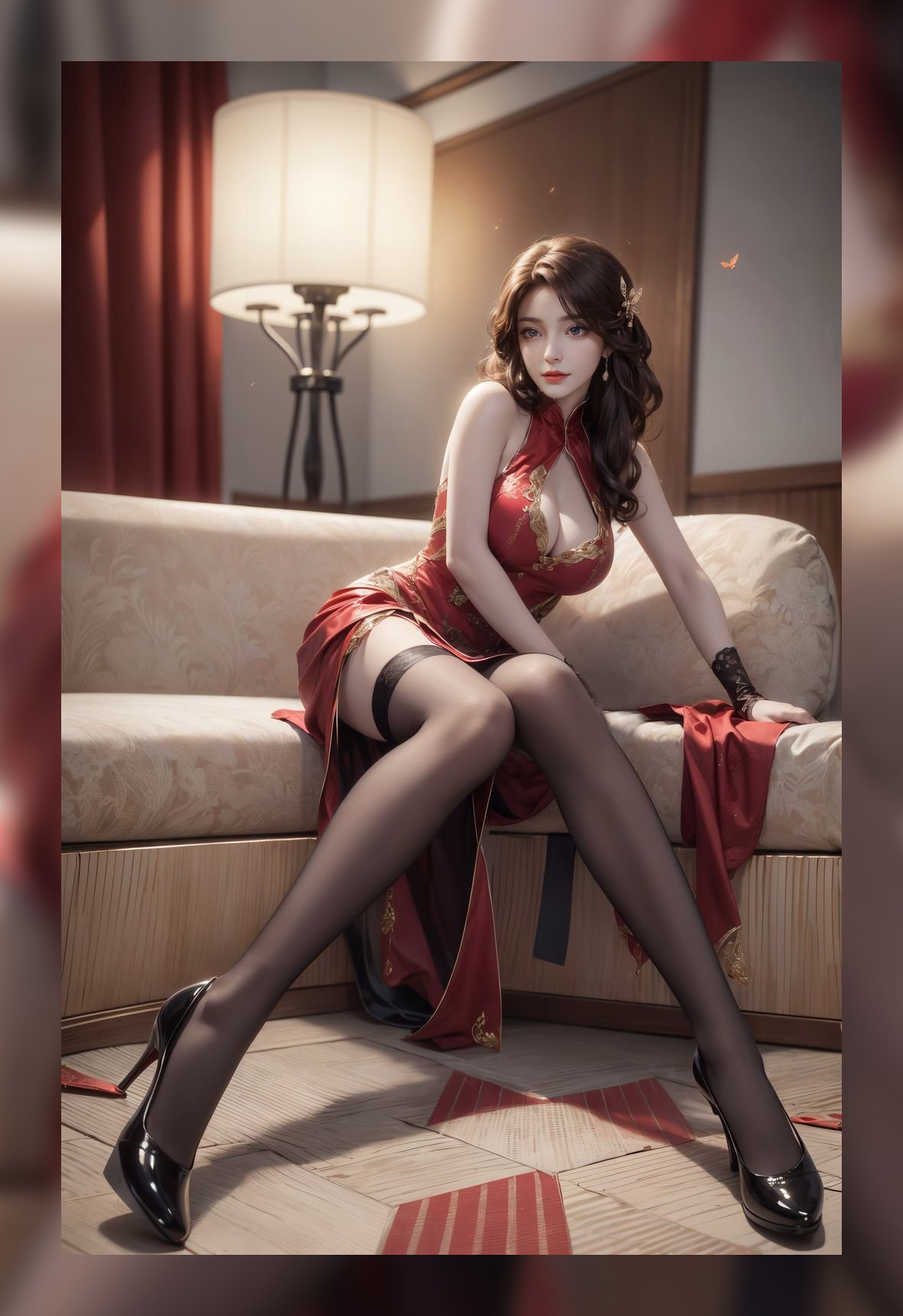 火爆ai桌面完美世界火灵儿高质量8k压缩包下载