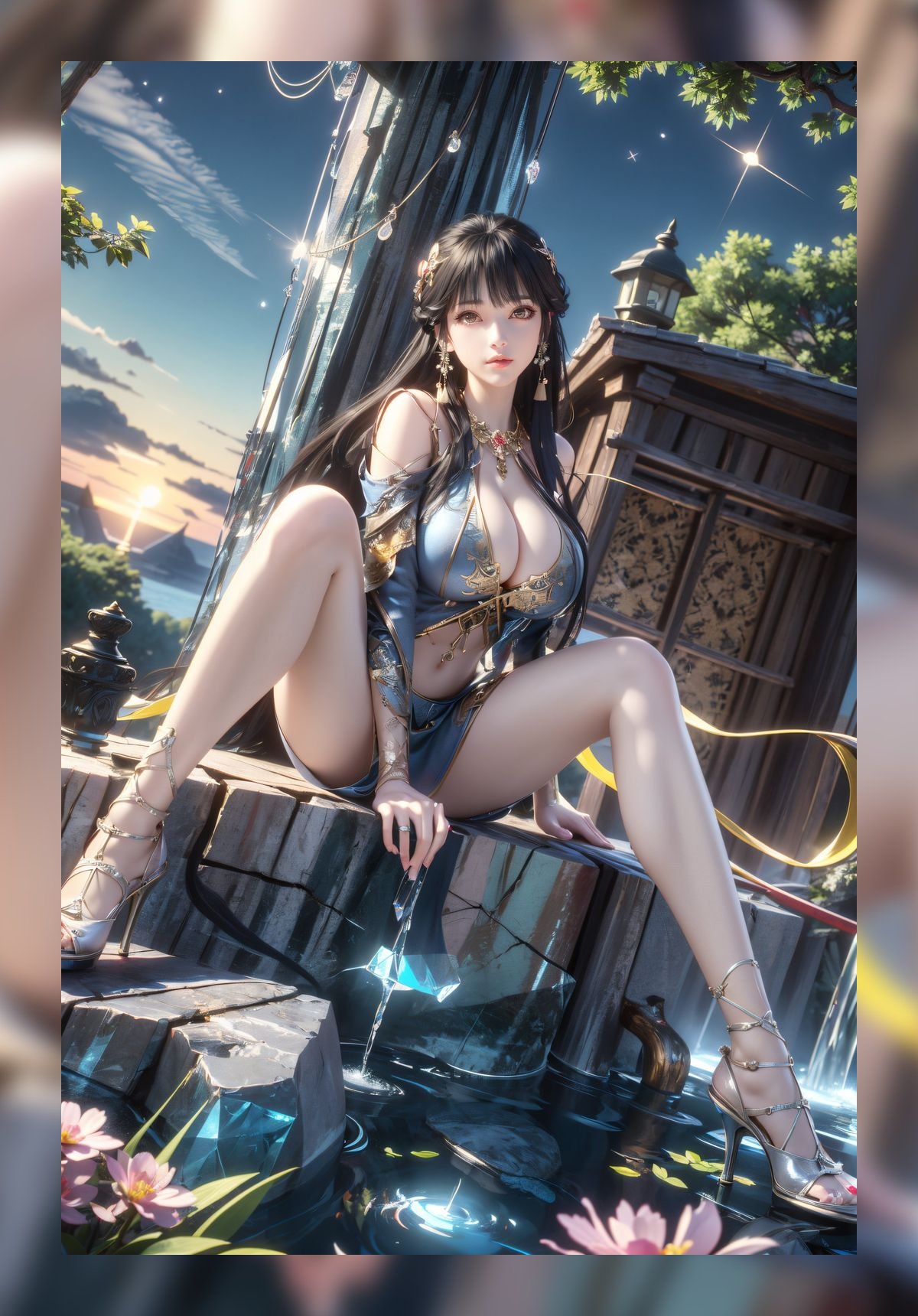 炫酷的多风格百炼成神白月蓉精美8k壁纸打包