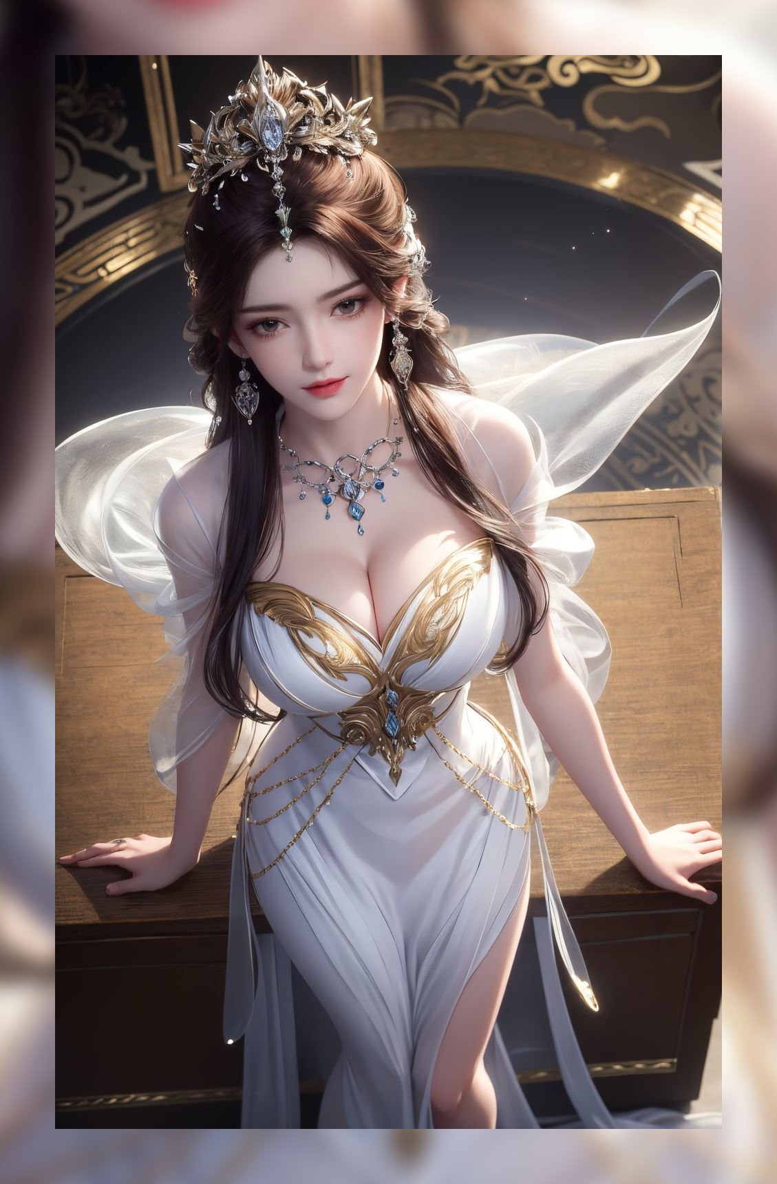 国潮ai壁纸完美世界叶倾仙超清晰8k压缩打包