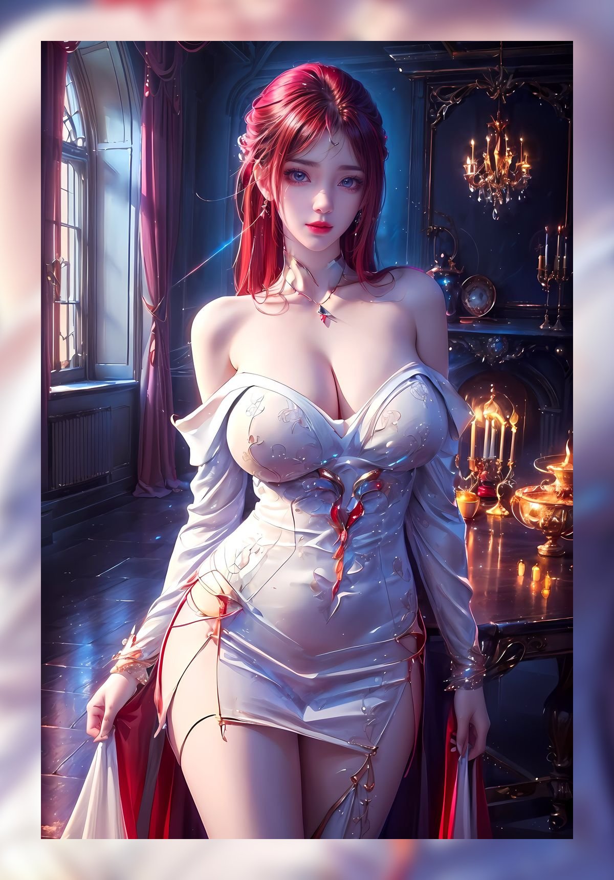 最新ai女生完美世界红凰超清8k打包壁纸